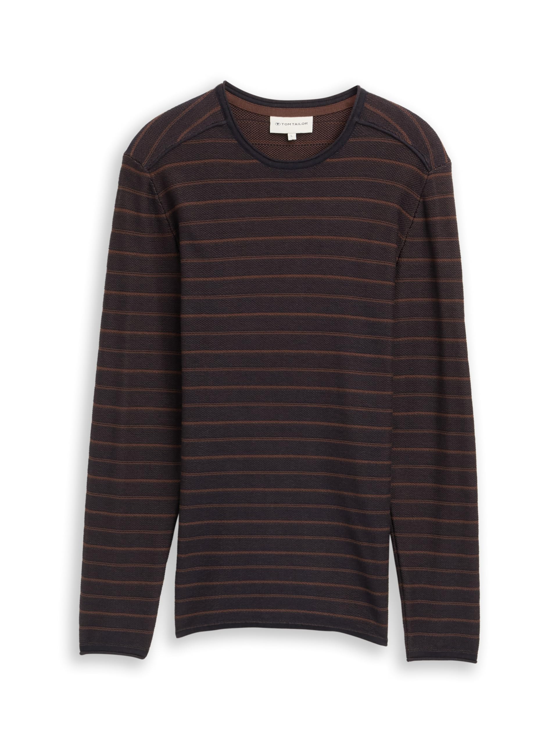 TOM TAILOR Herren Strickpullover mit Rundhalsausschnitt