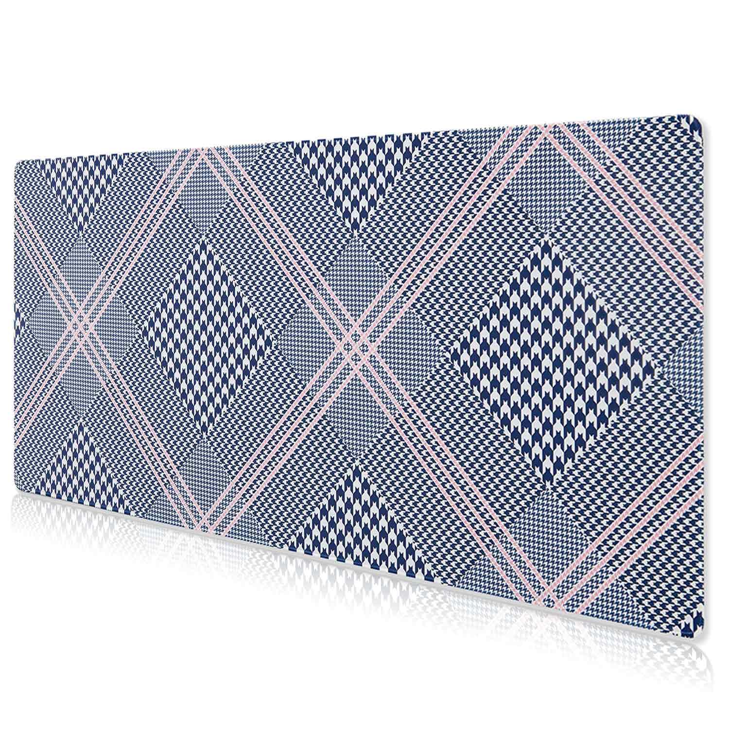 DOBAOJIA Tappetino Mouse Gaming XXXL 900x400mm, Tappetino per Tastiera e Computer, Sottomano da Scrivania Con Superficie Prova di Versamento e Base Antiscivolo