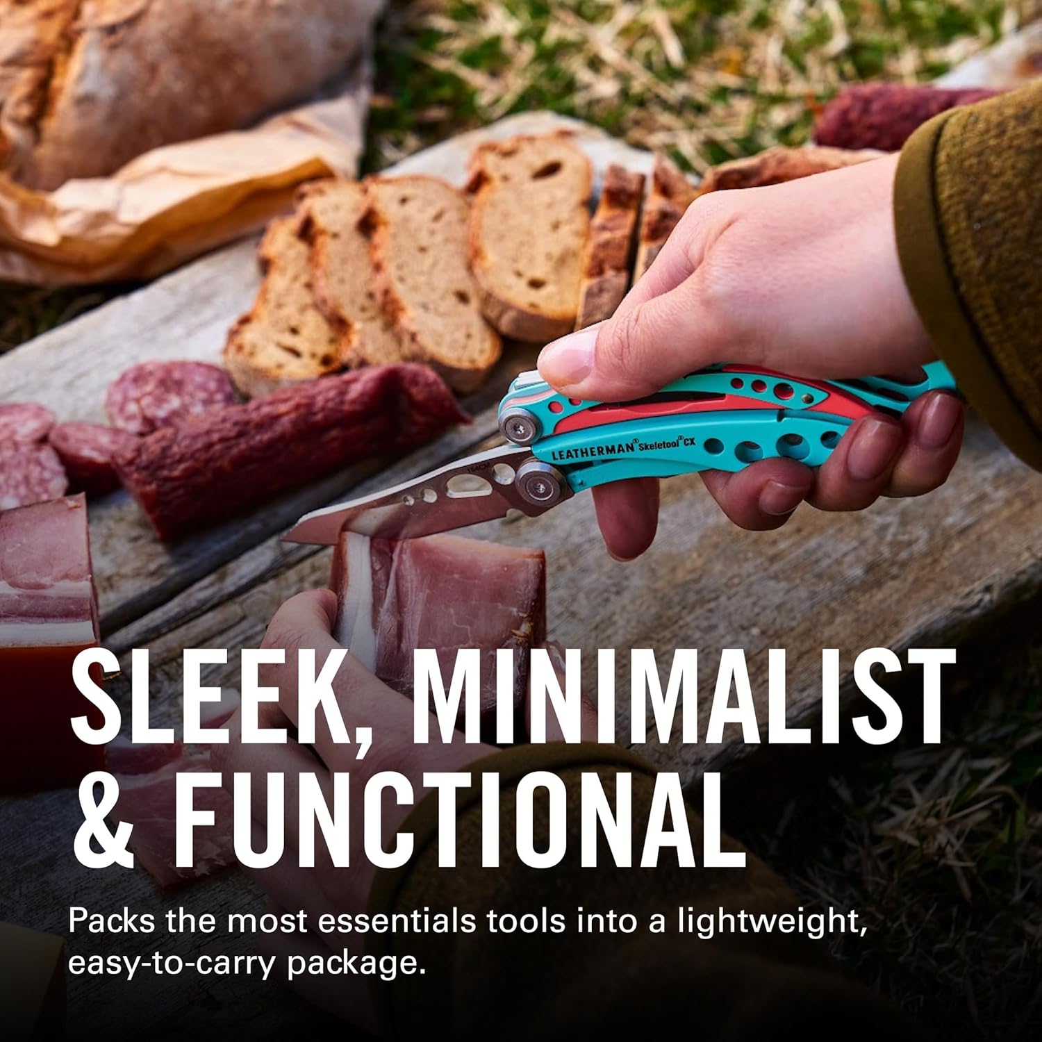 LEATHERMAN, Skeletool CX, 7-in-1 Lightweight, Minimalist Multi-Tool for Everyday Carry (EDC), Home, Garden & Outdoors, Black & Silver