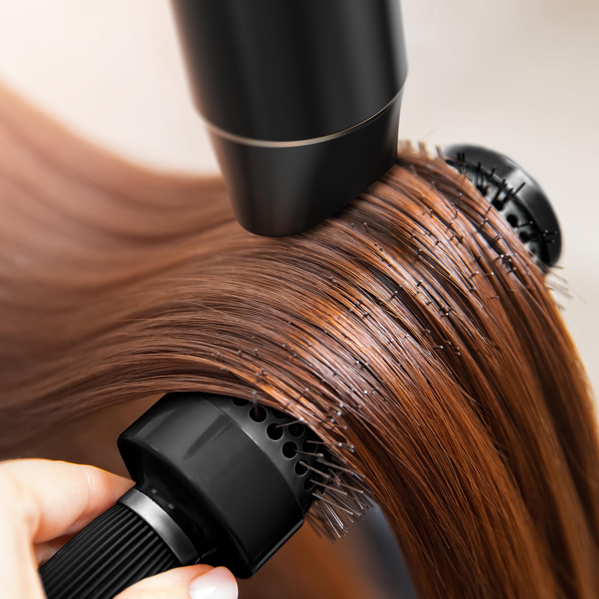 WAHL Ionic Flow Hairdryer, séchage professionnel, sans frisottis, puissant, léger, jet d'air froid, concentration de chaleur, diffuseur, vitesse rapide, coiffage, compact, voyage