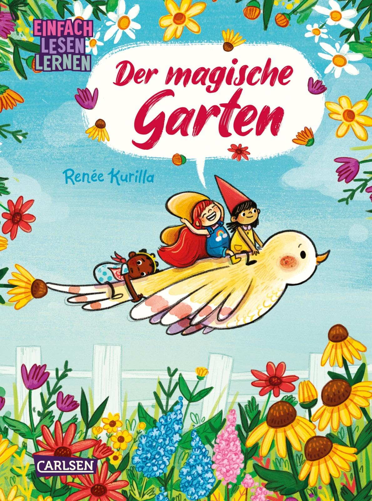 Der magische Garten: Einfach Lesen Lernen – Zauberhafter Kinder-Comic für Leseanfänger*innen ab 5