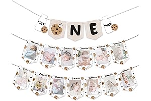 Milk and Cookies First Birthday Party Decorations