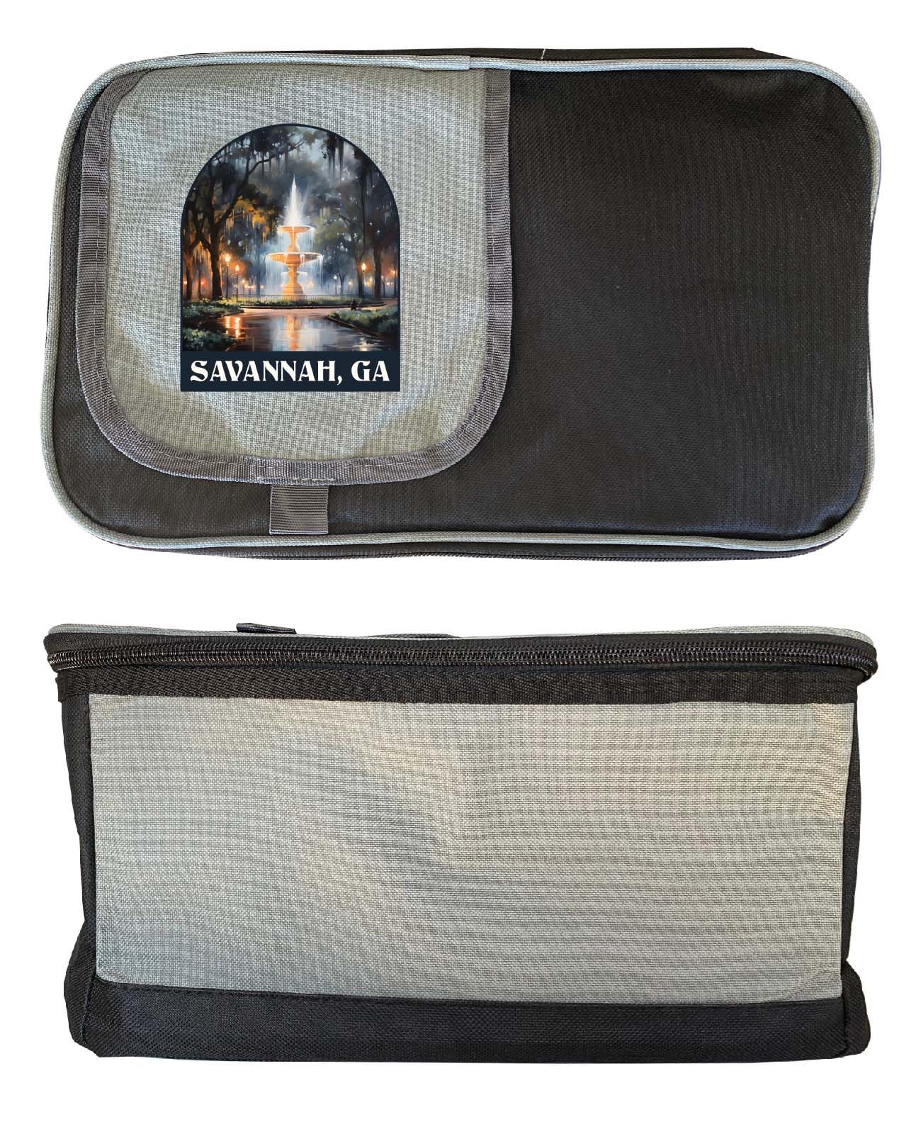Savannah Georgia Design B Souvenir Cooler 9 pack