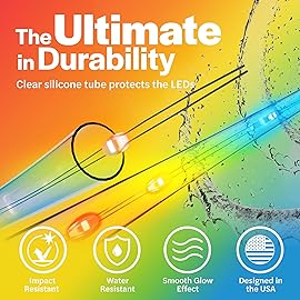 Wheelbrightz LED Rainbow Bicycle Light - 1 Each