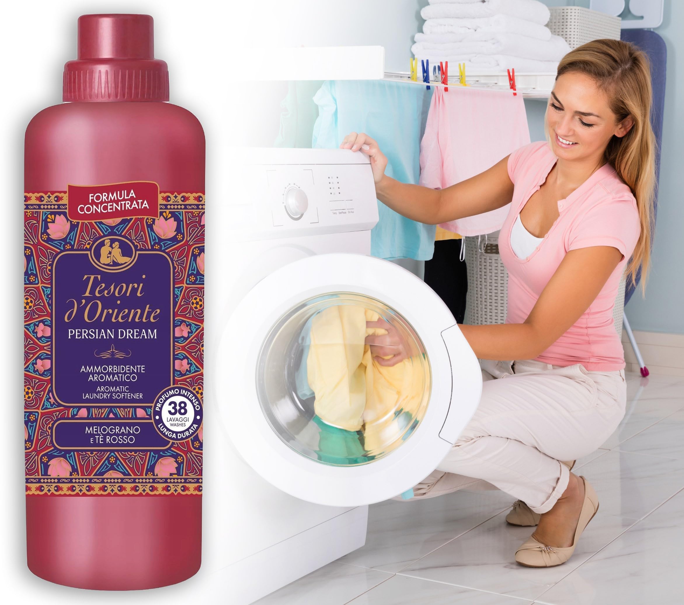 Tesori d'Oriente Ayurveda konzentrierter Weichspüler 760 ml (Persian Dream, x6)