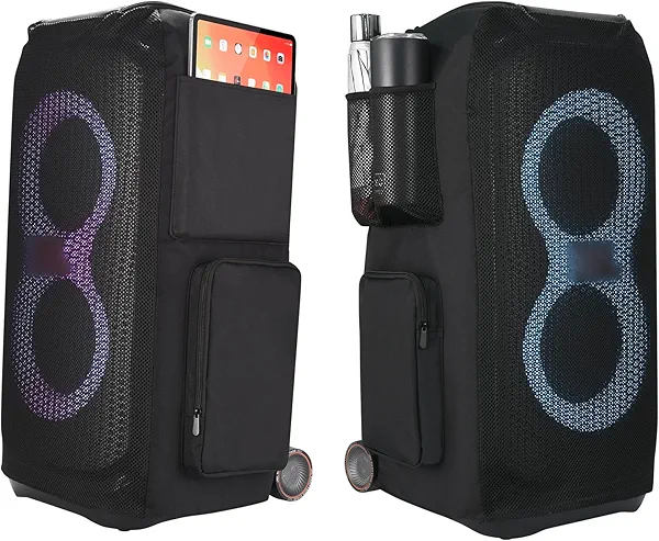 LEFOR·Z Case Compatible with JBL PartyBox Stage 320 Speaker,Portable Speaker Dust Cover Storage Bag Fits for JBL PartyBox 310 for Outdoor Travel,Cover Only