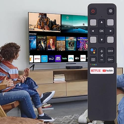 Miniatura 7 de Nuevo control remoto de repuesto RC802V FNR1 apto para TCL Android 4K Smart TV 50S434 55S434 75S434 40S330 70S430 32S334 55S435 50S435 43S434