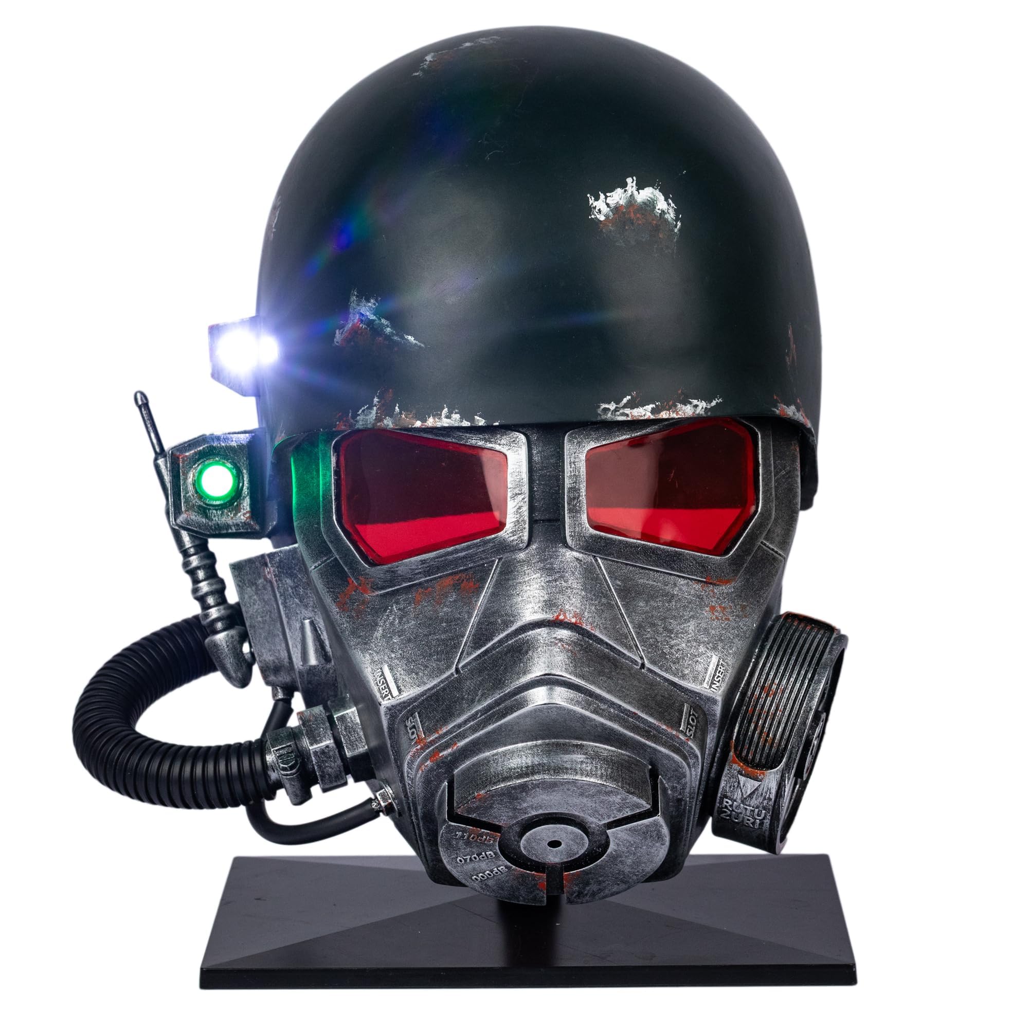 Casco per cosplay di Halloween, maschera avanzata NCR Armatura Casco Cosplay Maschera in Resina Maschera Completa Testa per Uomini e Donne Accessori da Collezione Prop