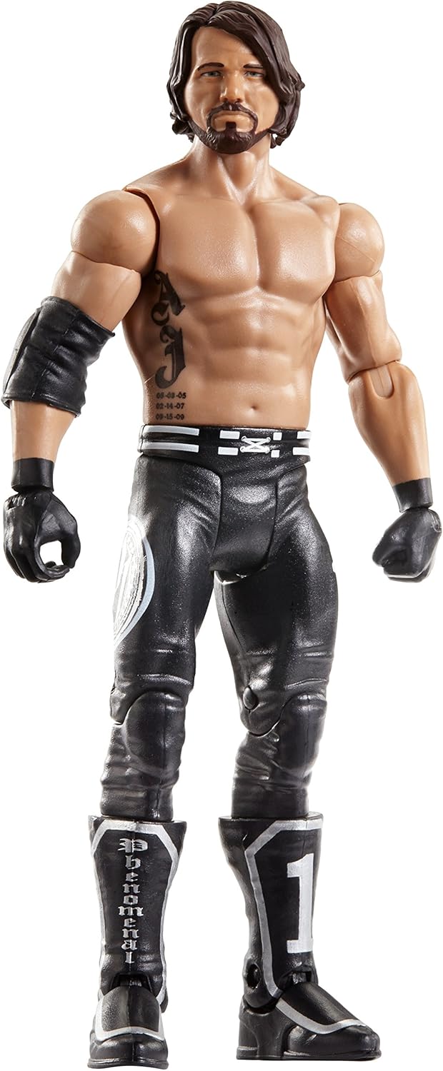 WWE MATTEL Series #73 AJ Styles Figure, 6