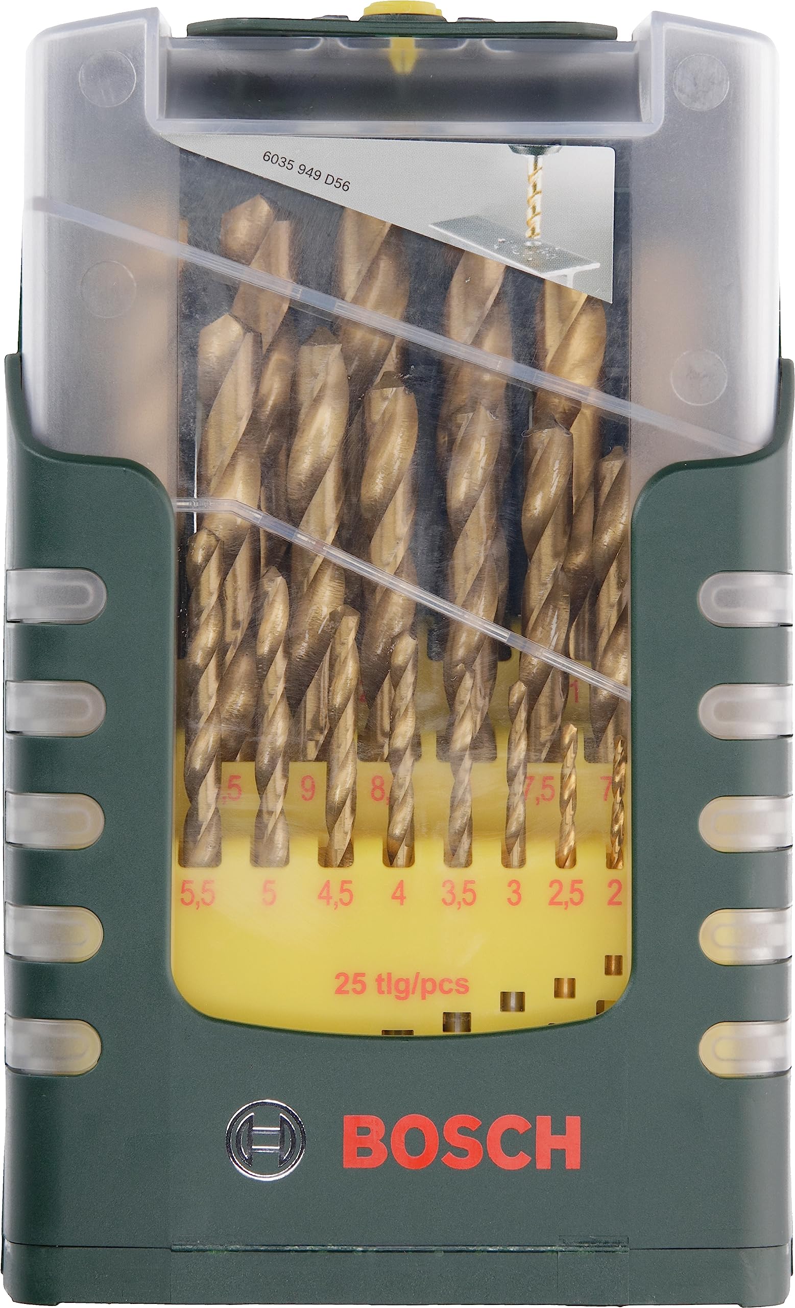 Bosch Profesional ZESTAW HSS-TiN 1-13mm 25 PC