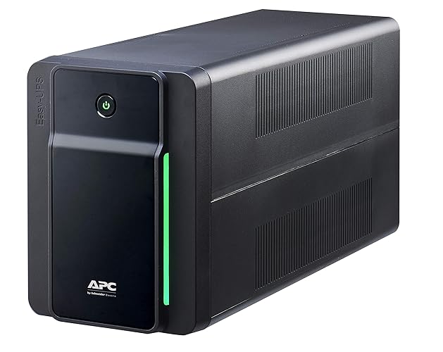 APC by Schneider Electric, APC Easy UPS BVX - BVX1200LI-GR - Sistema de Alimentación Ininterrumpida SAI, Color Negro, 1200 VA / 650 Watt - tomas "Schuko" - 1200 VA / 650 Watt