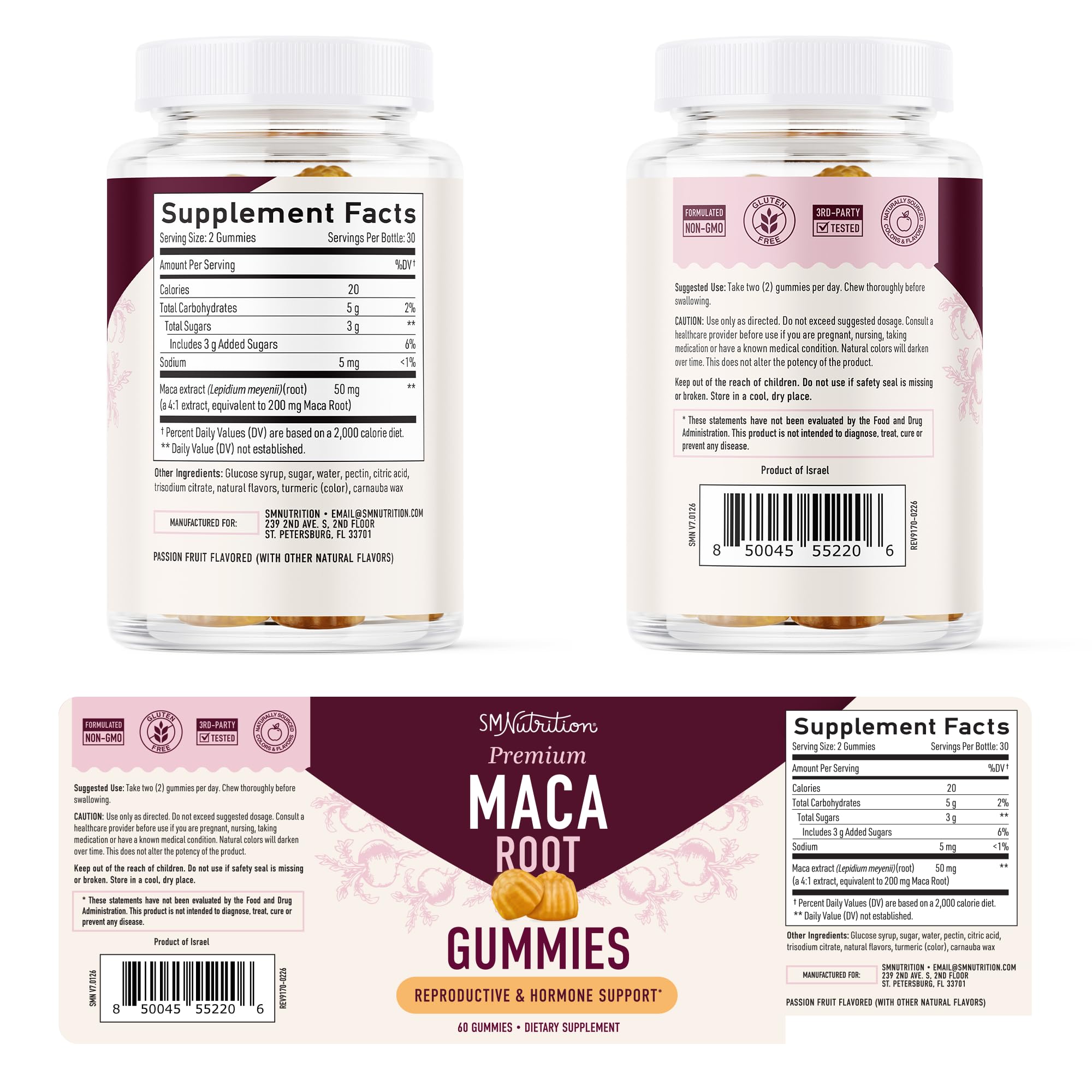 Maca Root Gummies, Drive, Performance & Energy Support, High-Concentration — Amazon image 9