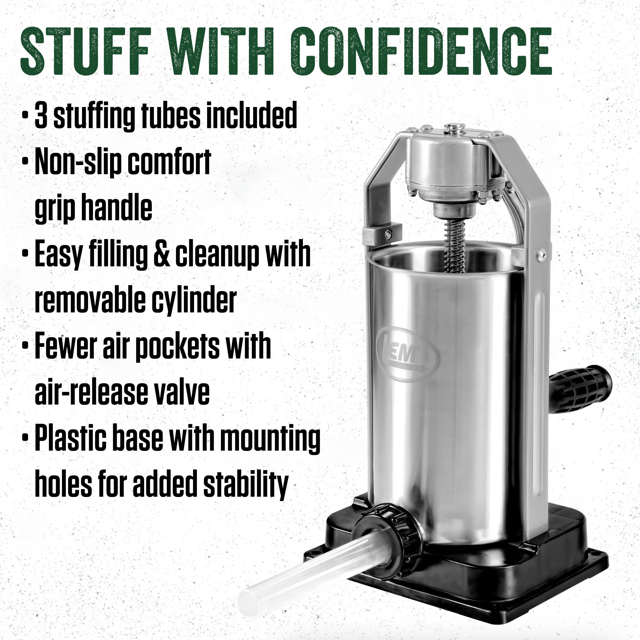 LEM Sausage Stuffer - Make Homemade Sausage! -5
