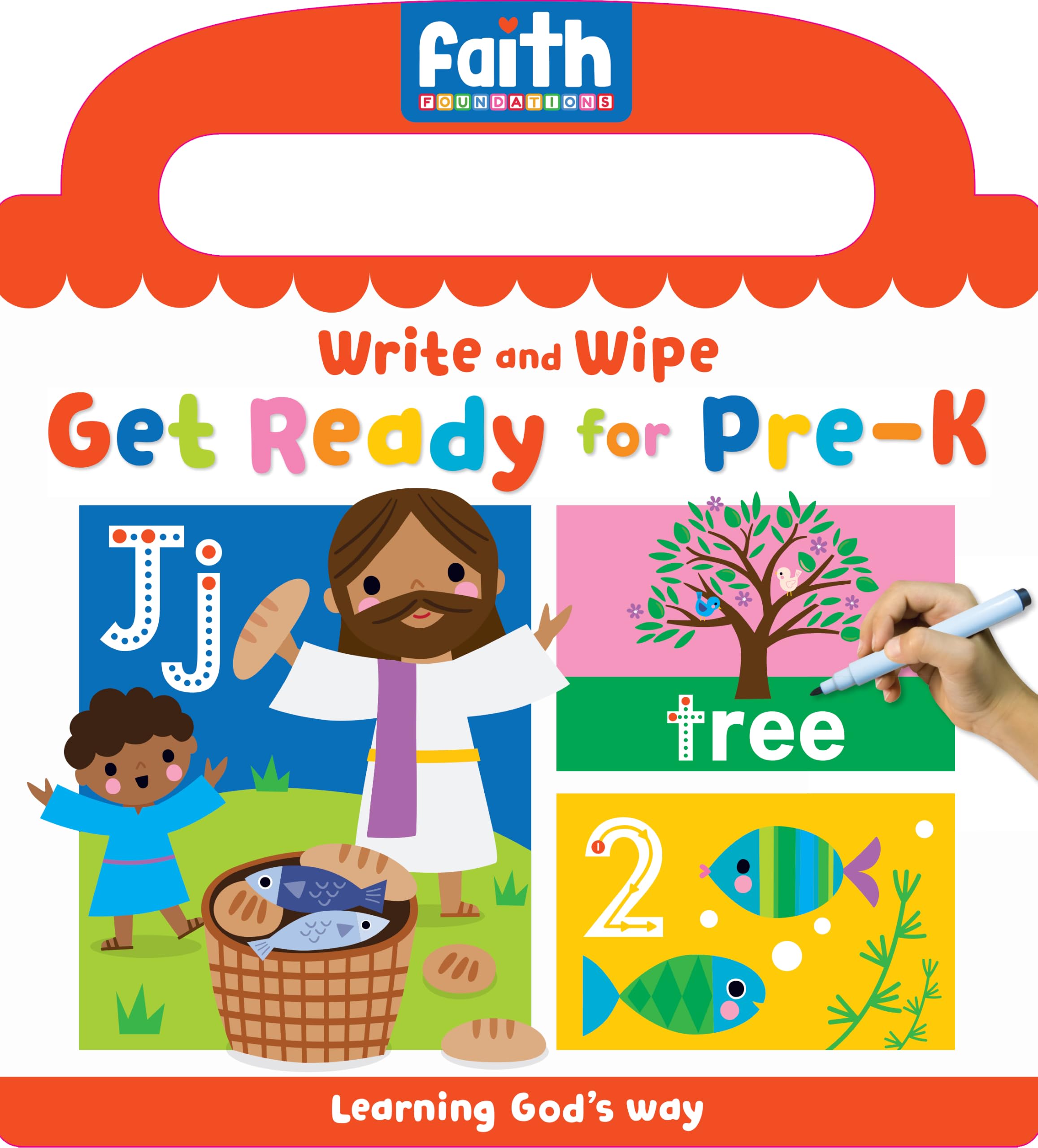 Write and Wipe Get Ready for Pre-K: Learning God's Way