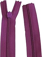 Vista 4 de Seeking ROAM Cremalleras invisibles, bobina de nailon, 3, 2 piezas (morado, 6 pulgadas)