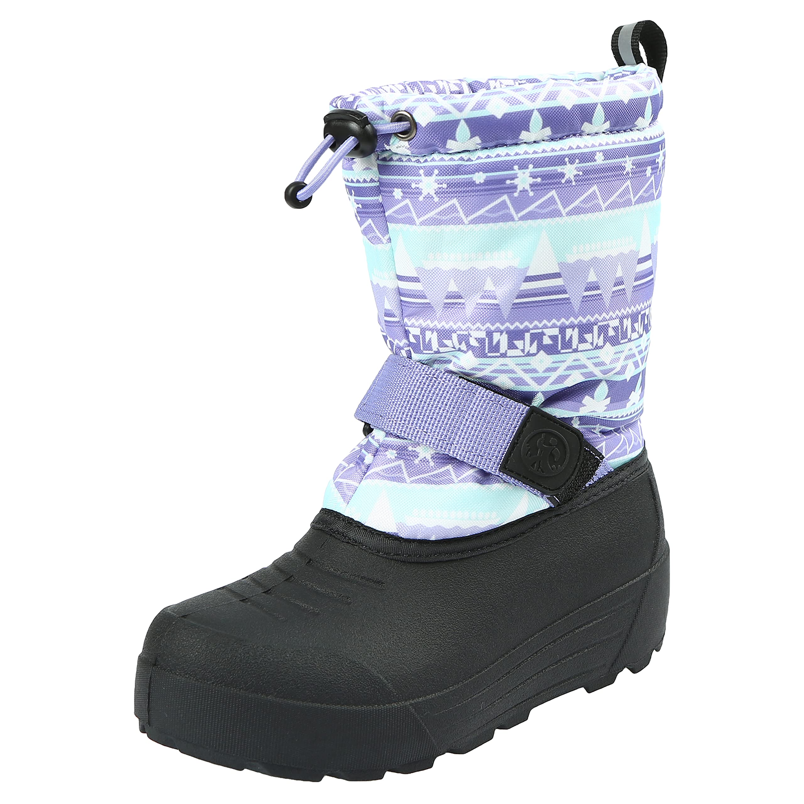 Northside Frosty Insulated Winter Snow Boots for Girls and Boys with Rugged, Water Resistant Nylon Upper, Quick-Drying Lining, Removable EVA Insole, and Durable TPR Outsole