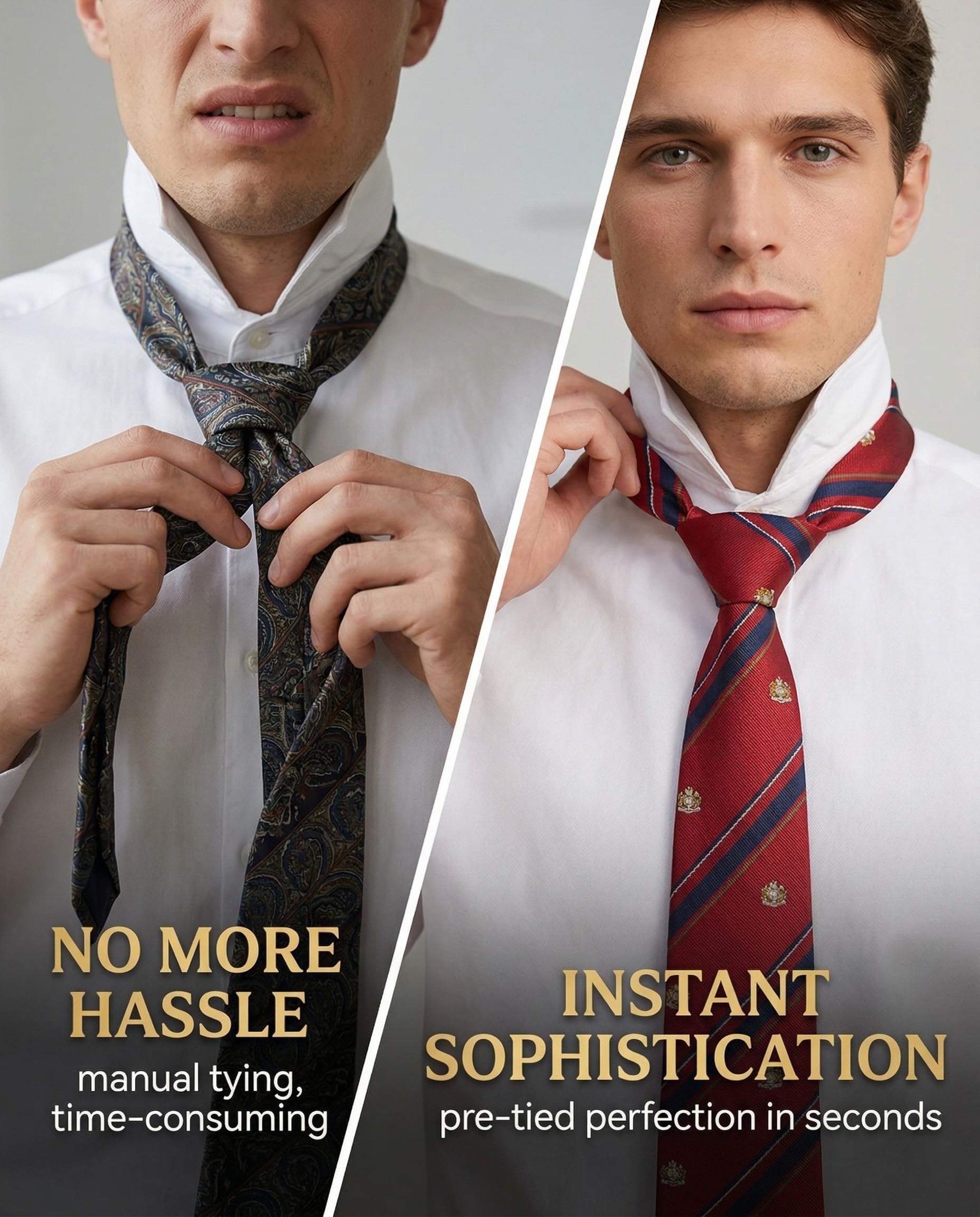 2 Corbata, Patrulla Clásica, Corbata Niño, Accesorios De Ropa, Adecuados Para Ceremonias, Actuaciones, Bodas (Rojo + Azul)