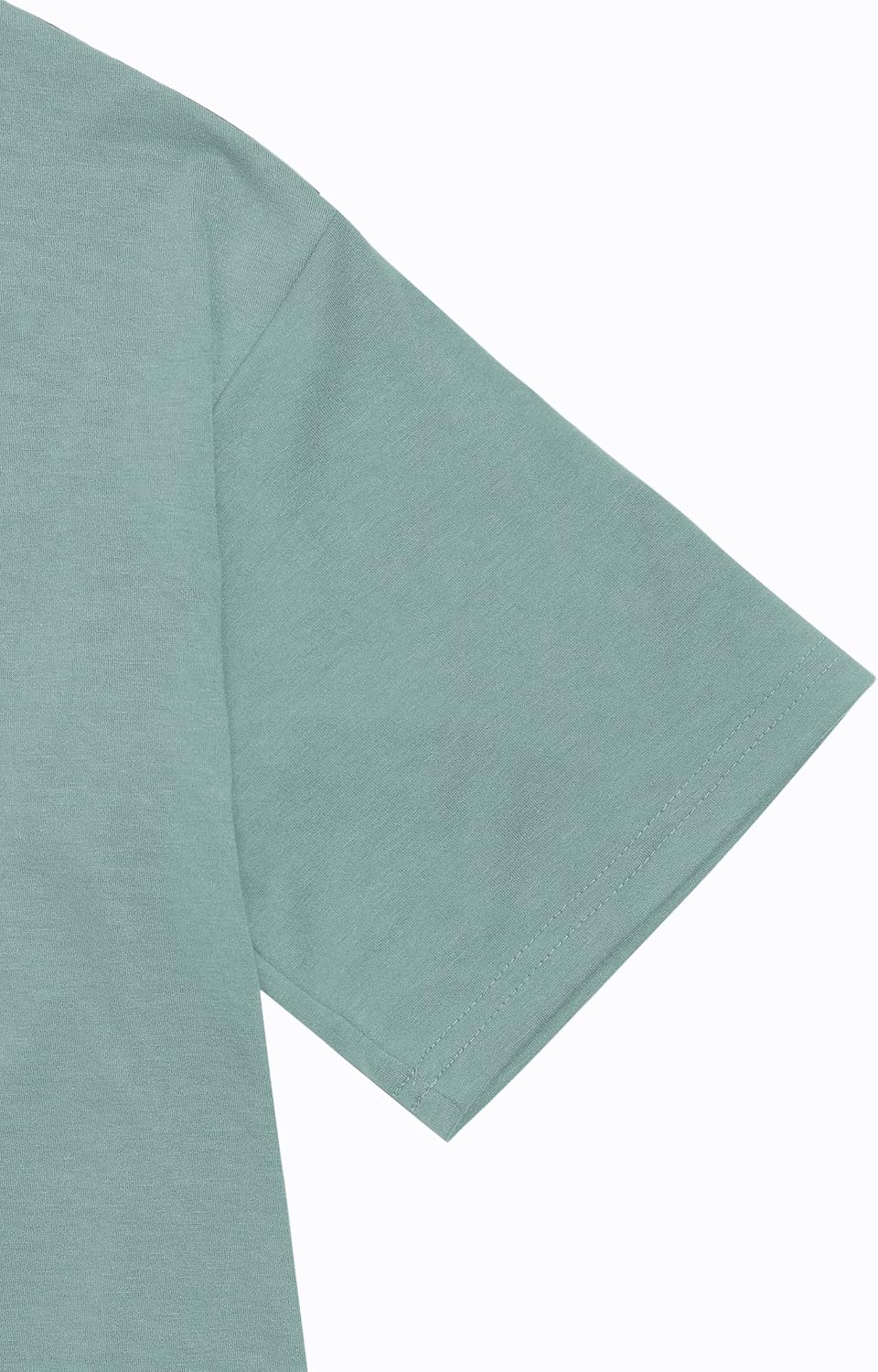 CSDAJIO Women's Casual Short Sleeve Loose Shirt Oversized T-Shirt Trendy Going Out Crew Neck Summer Graphic Tees - Image 3