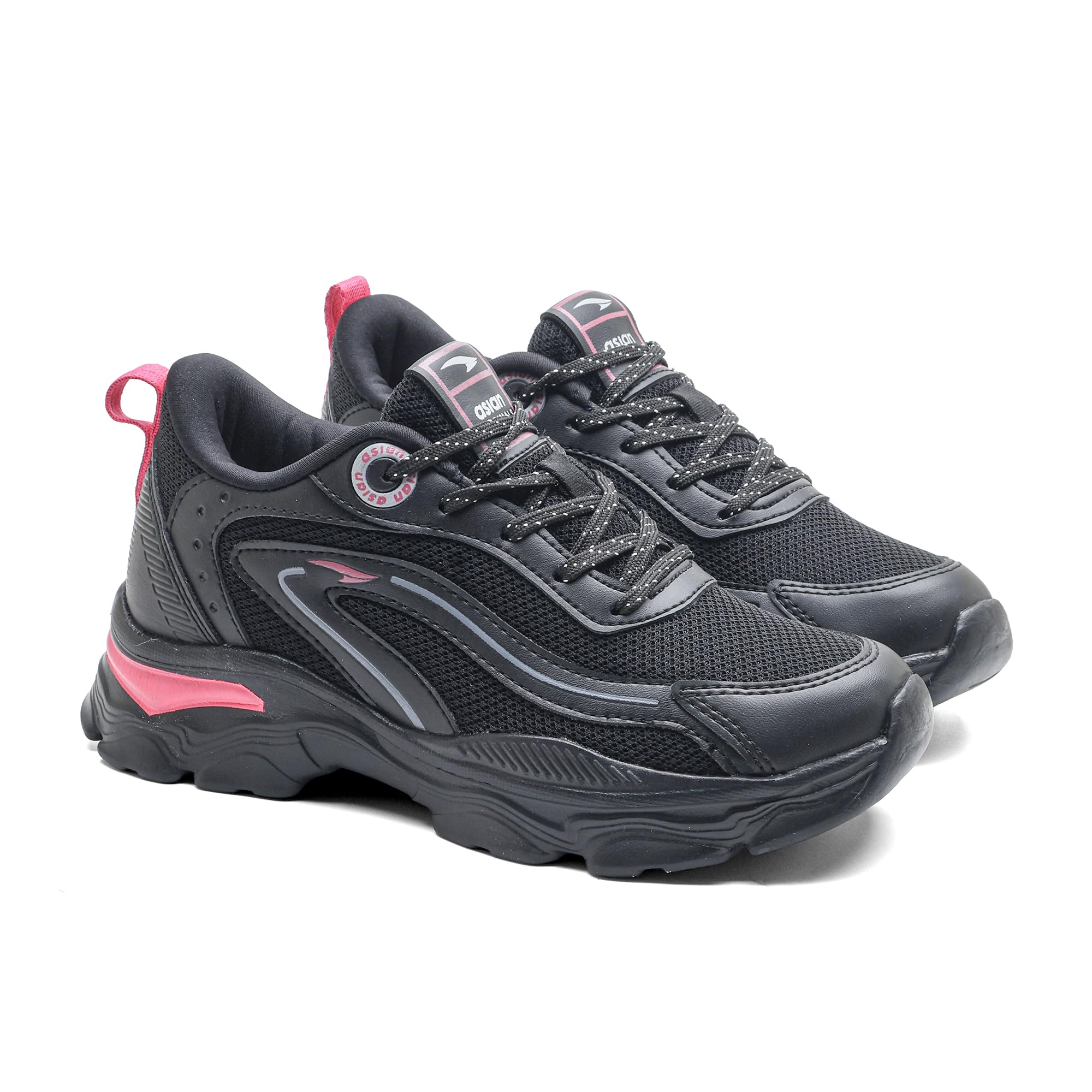 asian Blossom-17 Women’s Stylish Sneakers | Lightweight, Breathable Mesh Shoes with Soft Cushion Sole & Trendy Design | Ideal for Gym, Travel, Running & Walking-picture-34