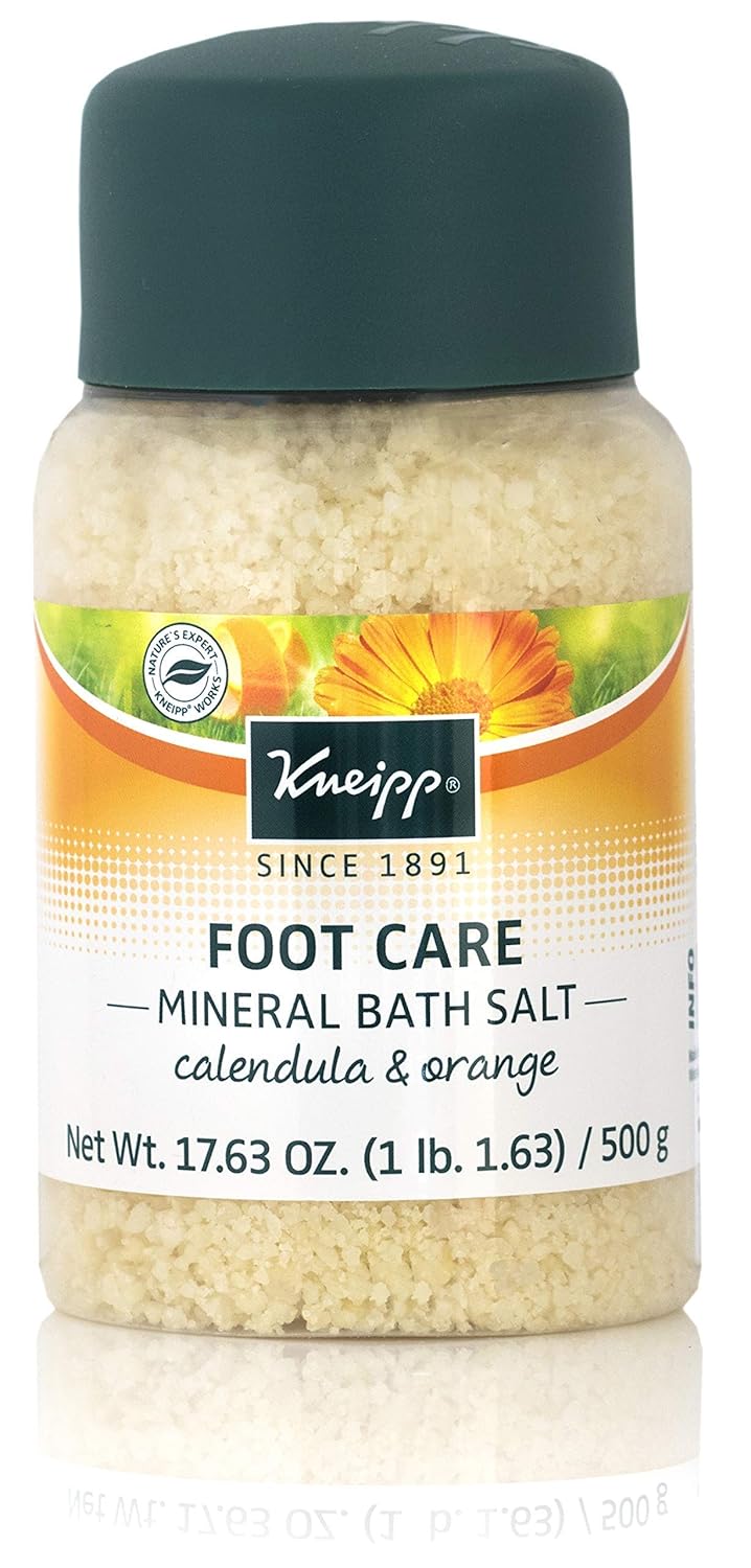 Amazon.com: Kneipp Healthy Feet Mineral Foot Bath Salts, Calendula : Beauty & Personal Care