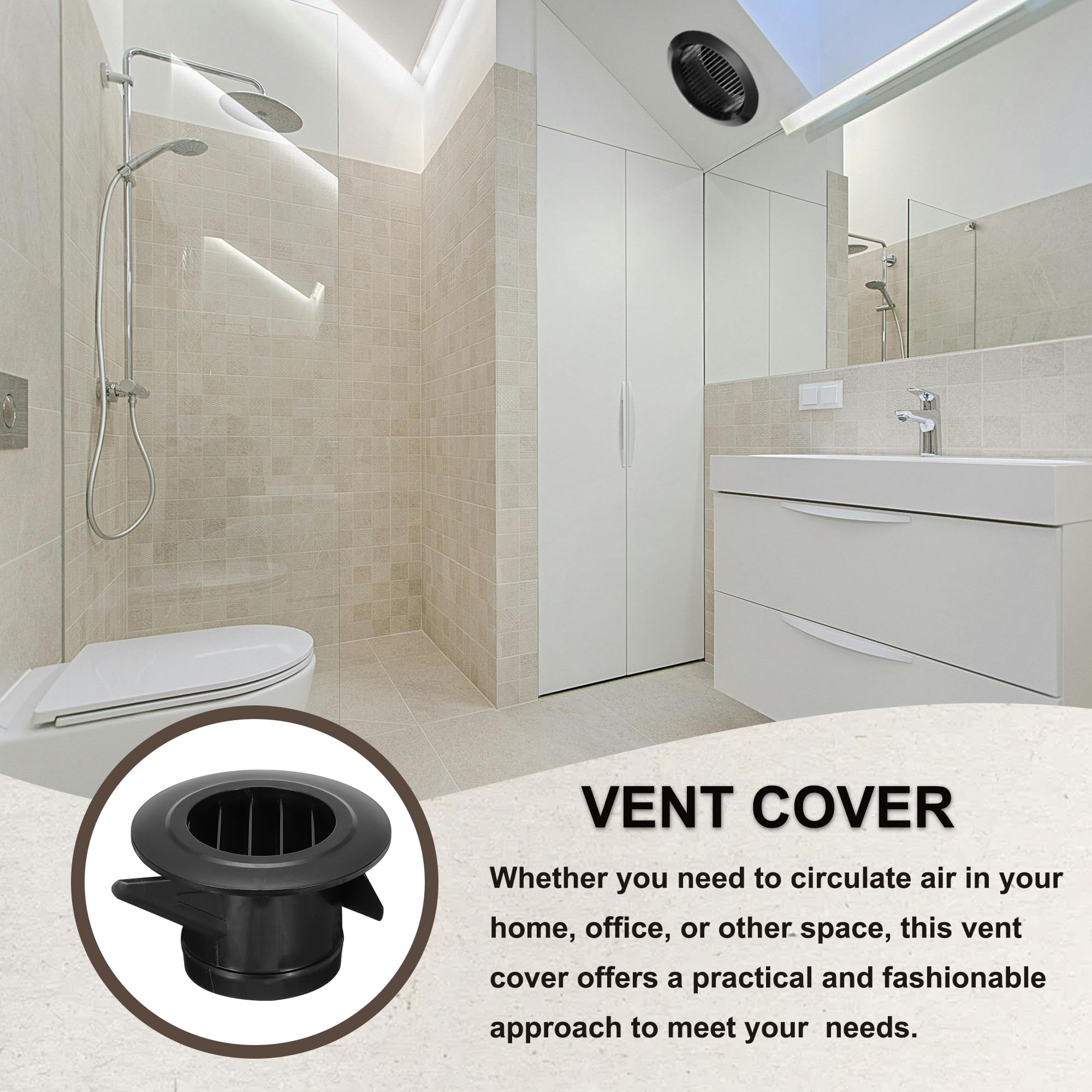 PATIKIL 3 Inch Round Air Vent Cover - Image 4
