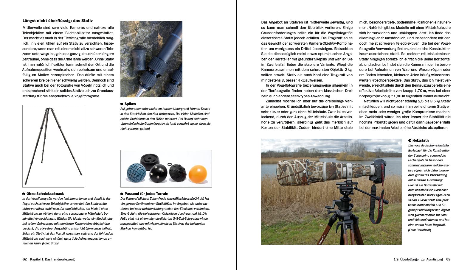 Vogelfotografie: Die große Fotoschule. Ihr praktischer Einstieg: Ausrüstung, Aufnahmetechnik, Bildgestaltung. Mit artenspezifischen Informationen