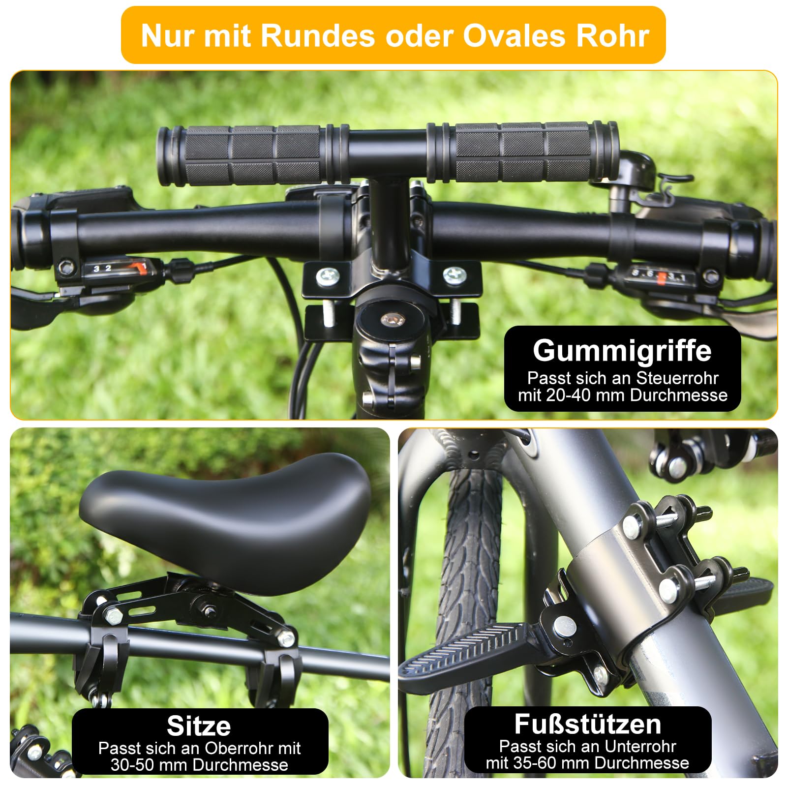 Mazeroo - Kinderzitje Fiets - Kinderzitje Mountainbike
