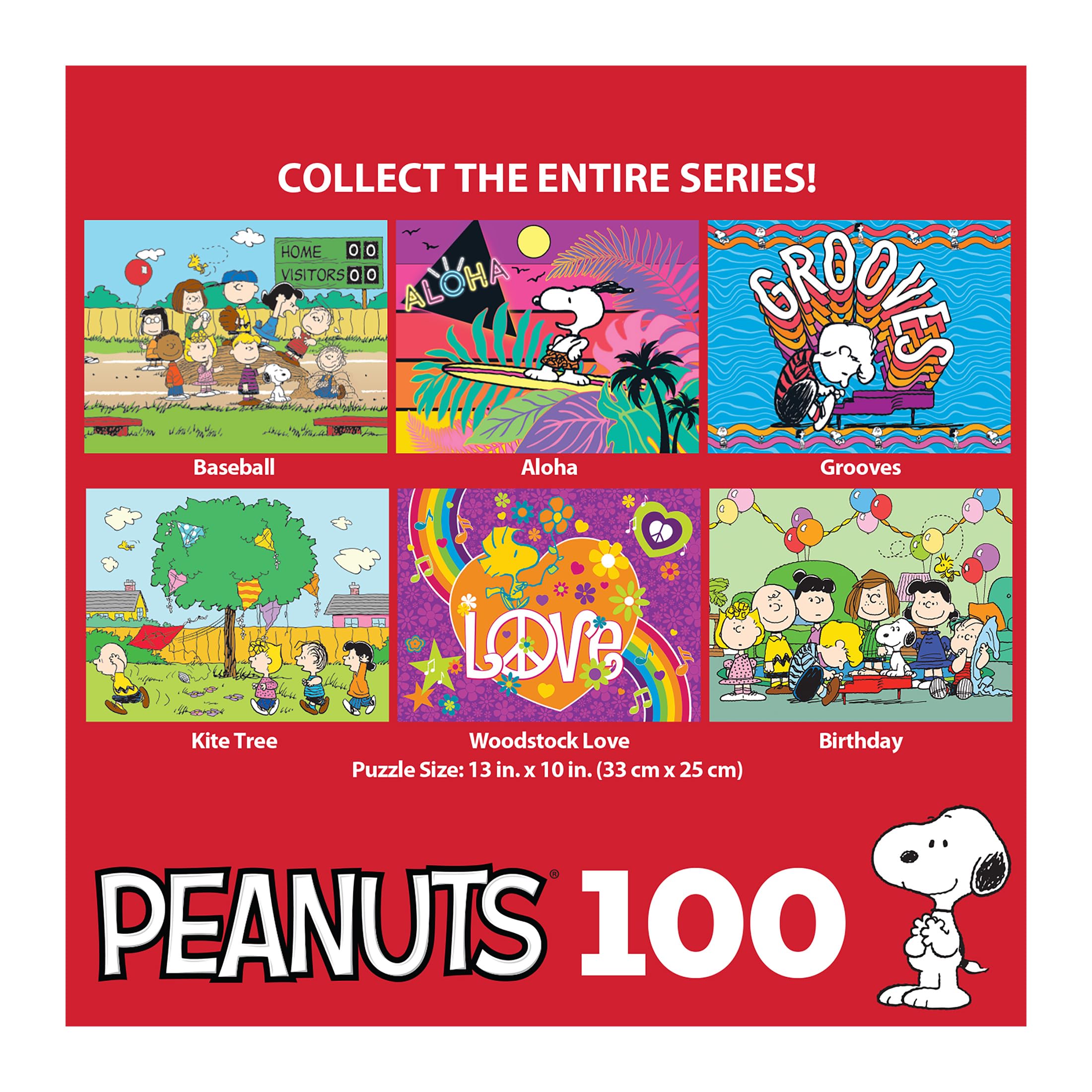 Peanuts Grooves 100-Piece Jigsaw Puzzle - Schroeder Piano Puzzle For Kids & Adults