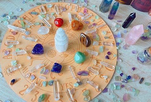 Miniatura 62 de QINJIEJIE Cristales de ojo de tigre de 8.82 oz, piedras pulidas, piedras rodadas, piedras trituradas, cristal de cuarzo triturado, grava natural, 1