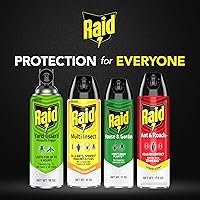 Vista 9 de Raid Asesino de insectos múltiples, brisa de naranja, 15 onzas (paquete de 1)