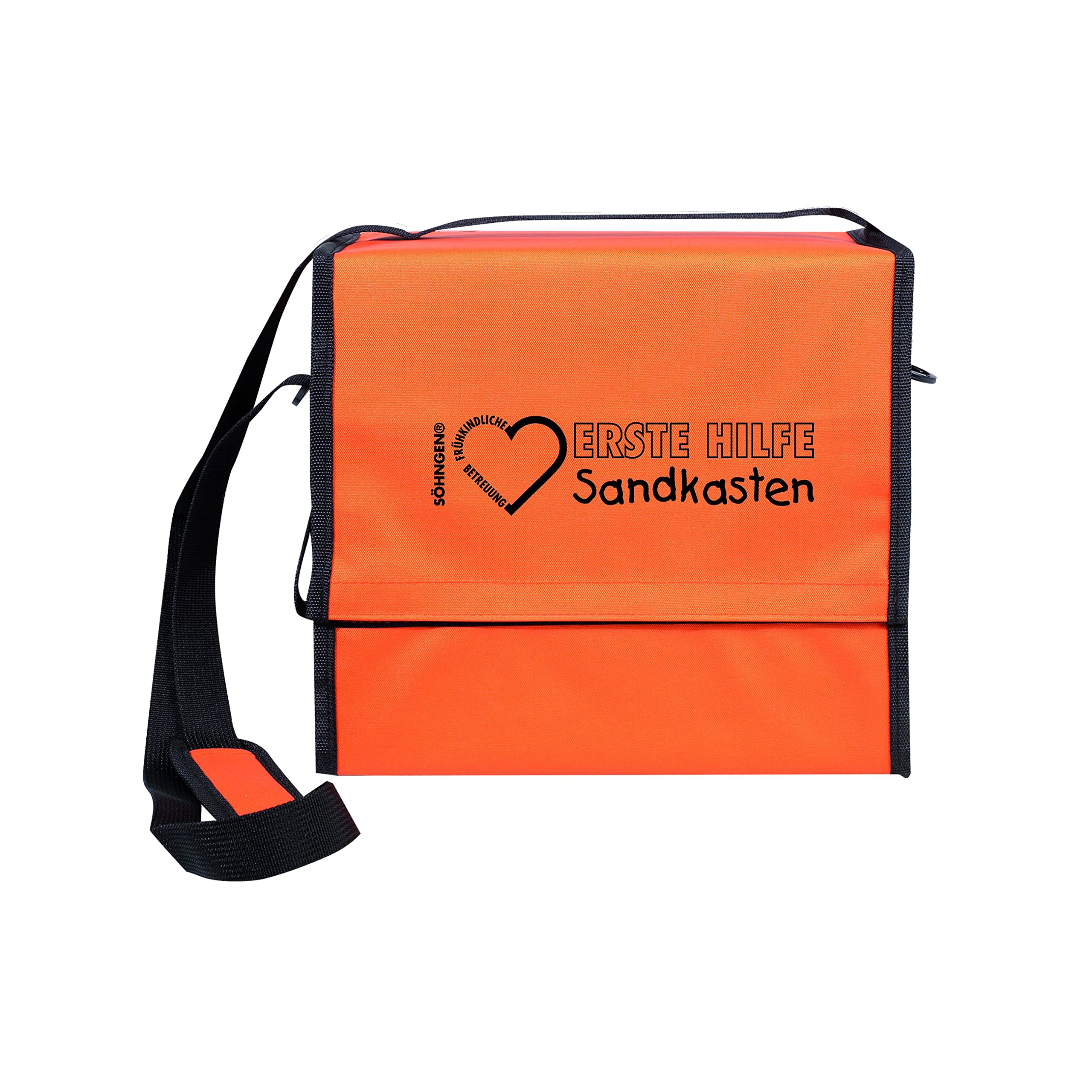 Ruck-Zuck Söhngen 0450059 - Bolsa plegable para primeros auxilios (hasta 3 años, 280 x 250 x 130 mm), color naranja
