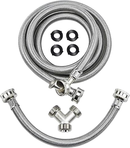 Steam Dryer Hose Installation Kit - 6 Ft 90 Degree