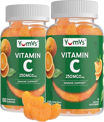 YUM-VS Gomitas de vitamina C de YumVs paquete de 2