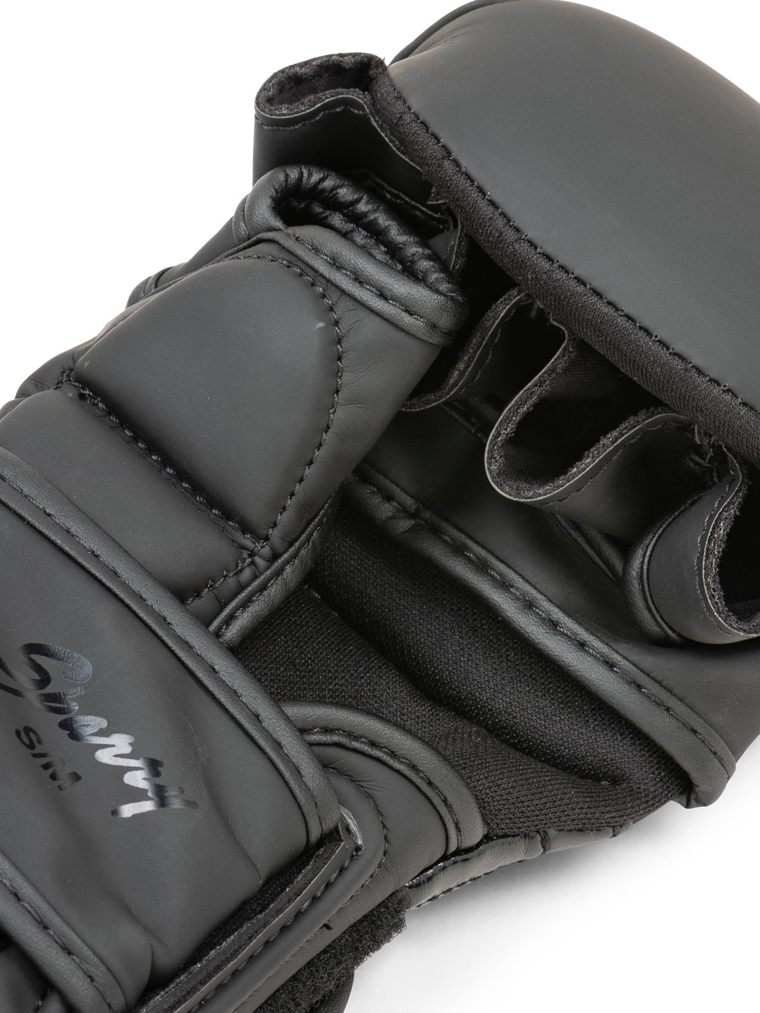 BENLEE MMA-Trainingshandschuhe aus Kunstleder (1Paar) SPARRY, Black, S/M