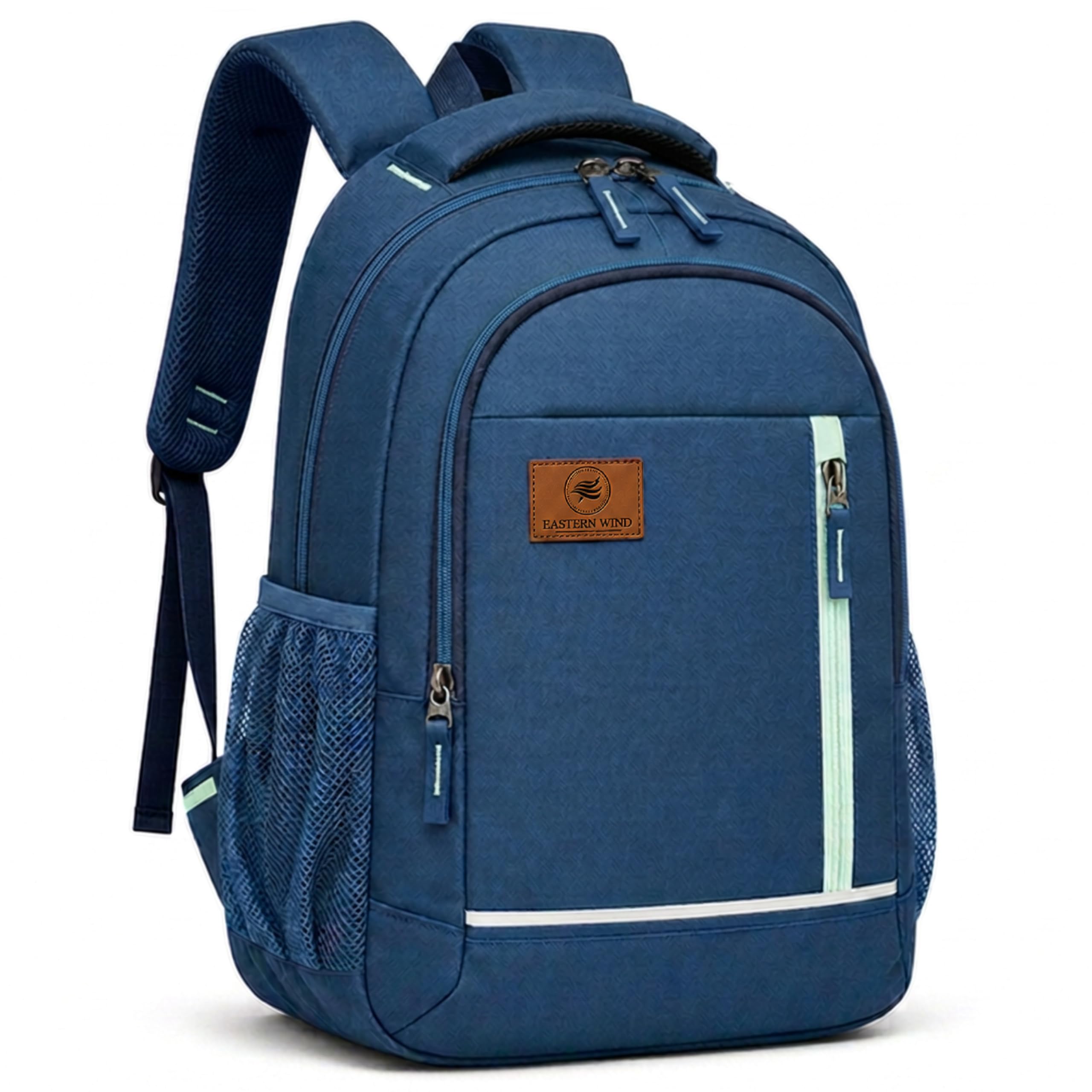 eastern wind School Bag Backpack, 3 Compartments, Raincover, Laptop Sleeve, Secret pocket, Safety Strip, Organiser. School Bag for Boys & Girls, College Bag, Office Bag.-picture-54