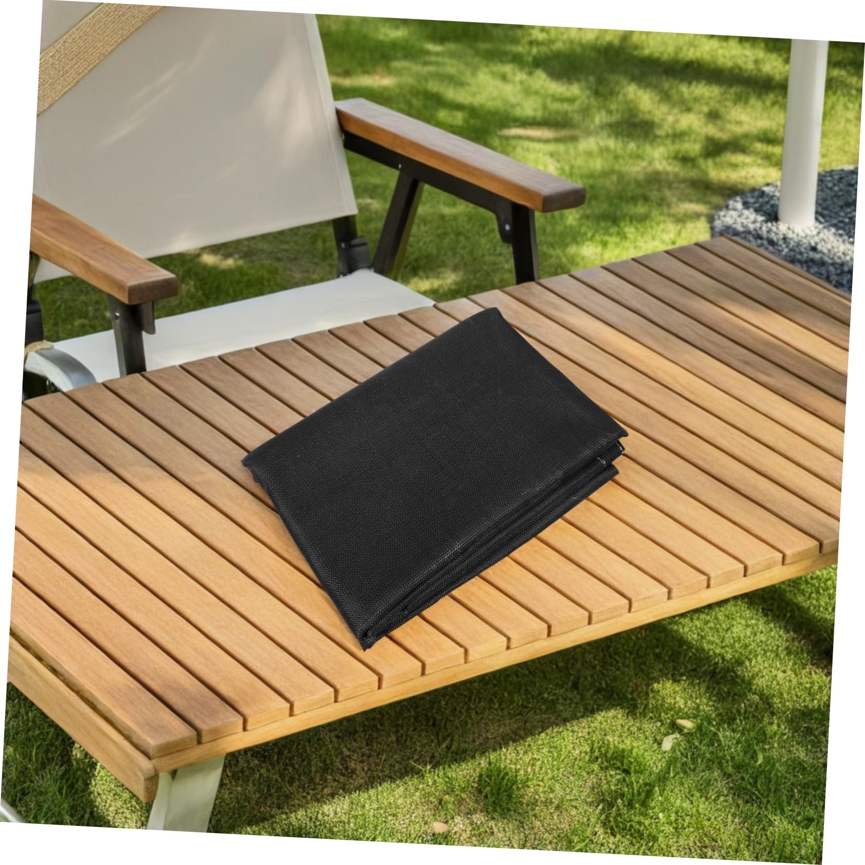 Abaodam Tappetino Ignifugo per Barbecue Esterno Realizzato in Silicone Bifacciale e Antiolio per Protezione sotto Braciere o Focolare Riutilizzabile e Facile da Pulire