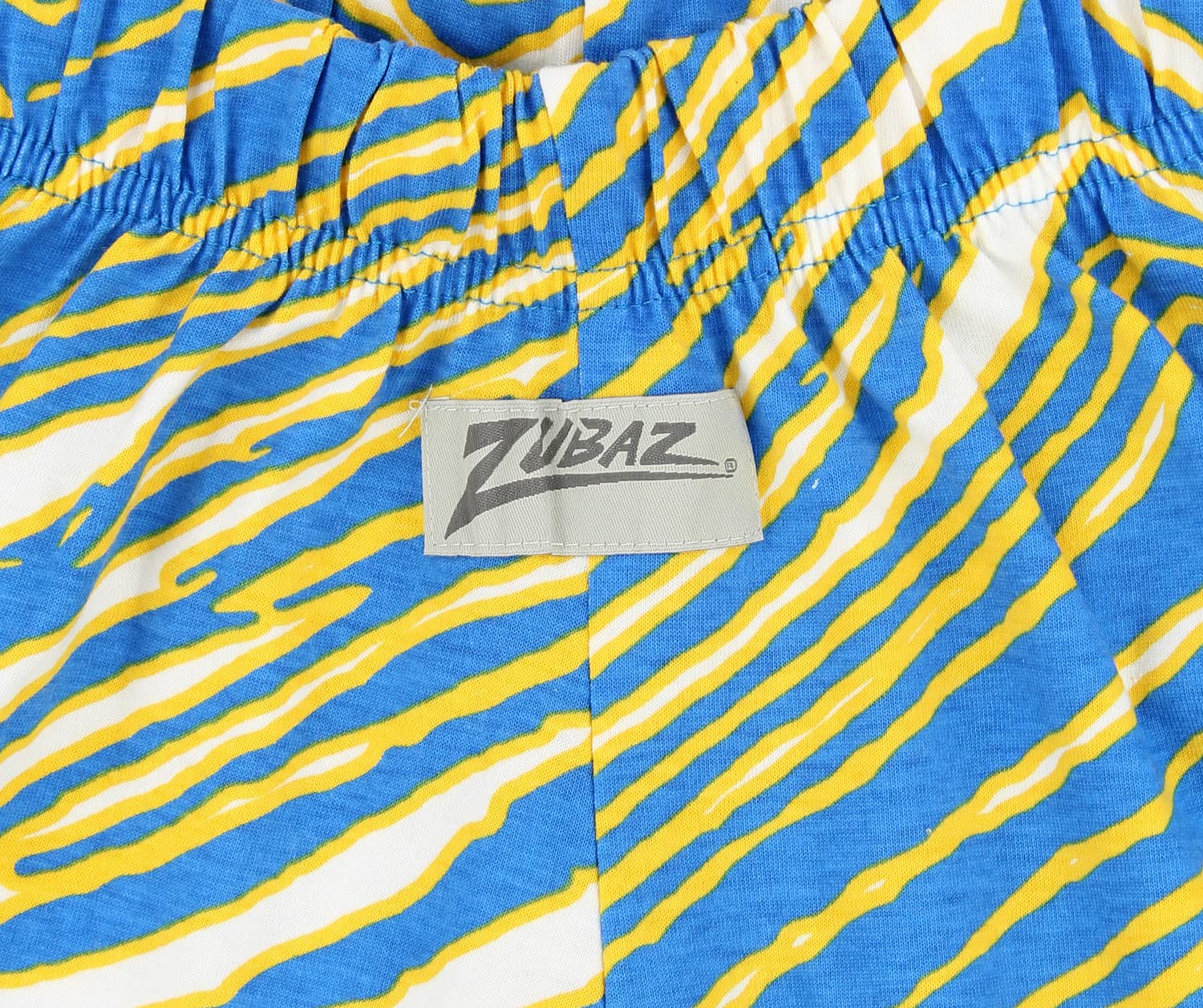 Zubaz 00 NFL Men's Classic Zebra Print Left Hip Team Logo Pant, Los Angeles Chargers 2, Medium