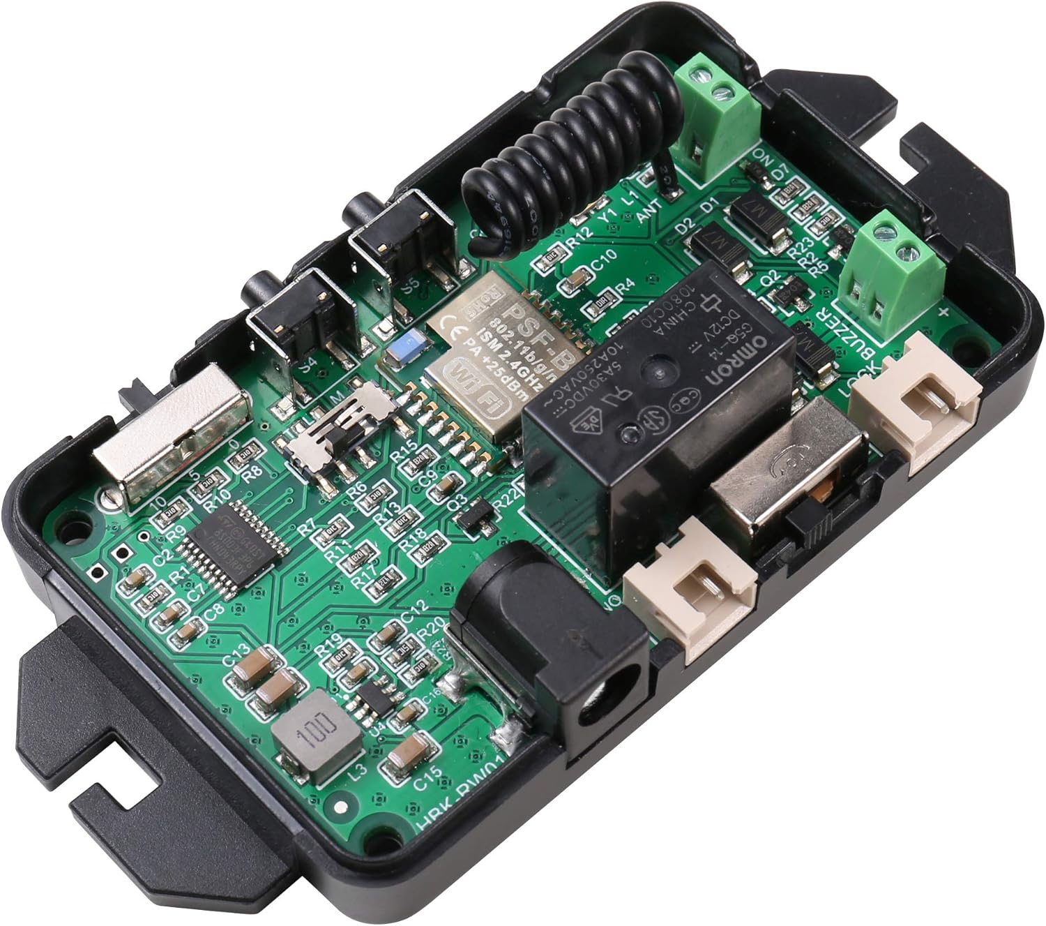 Amazing 🔥 UHPPOTE 2.4Ghz WiFi Remote Control Switch with DC Power Connector Specially Applied to Access Control Lock 70% Off Discount UHPPOTE 2.4Ghz WiFi Remote Control Switch with DC Power Connector Specially Applied to Access Control Lock