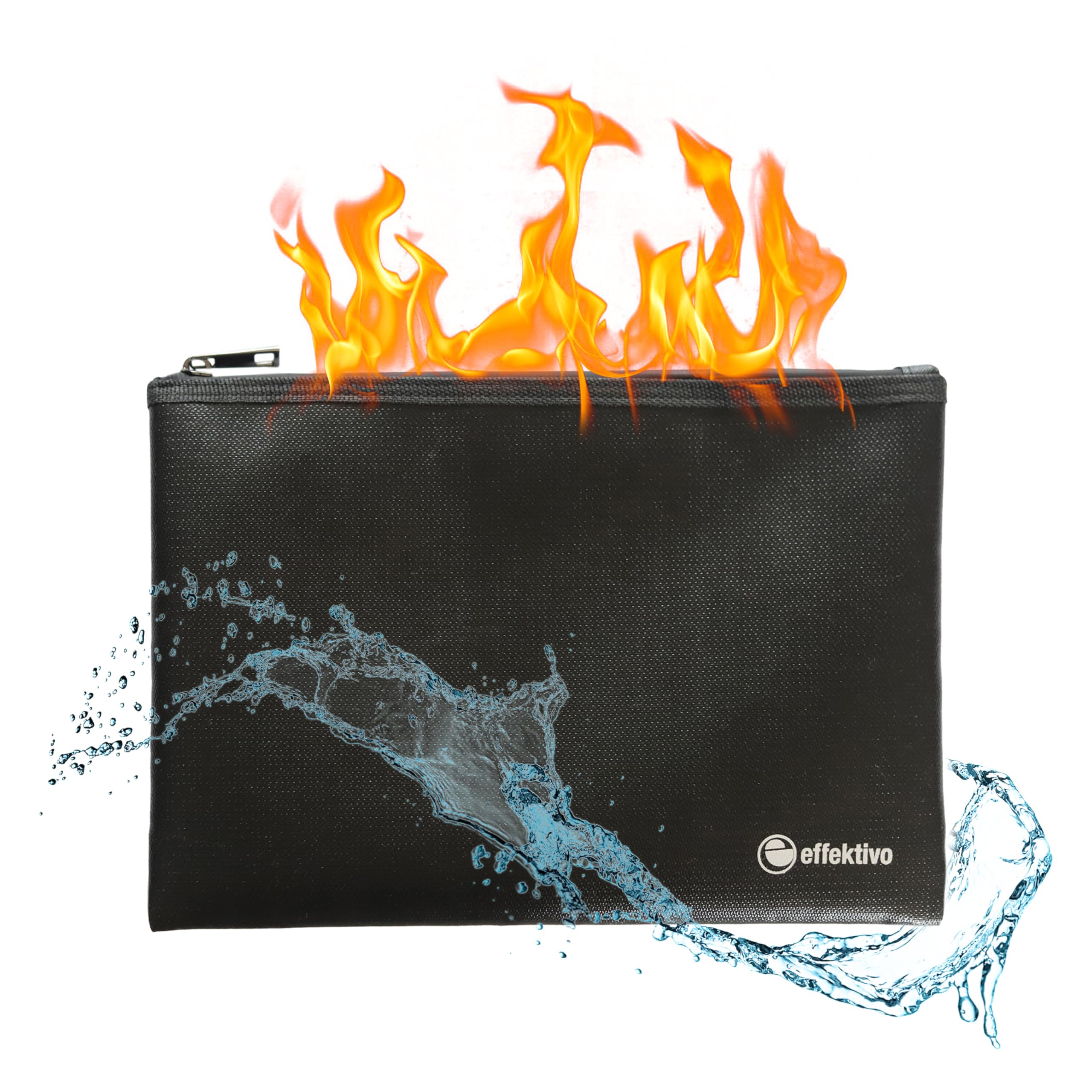 Bank Bag Fireproof Waterproof Document Bag Briefcase with fire Protection and Waterproof