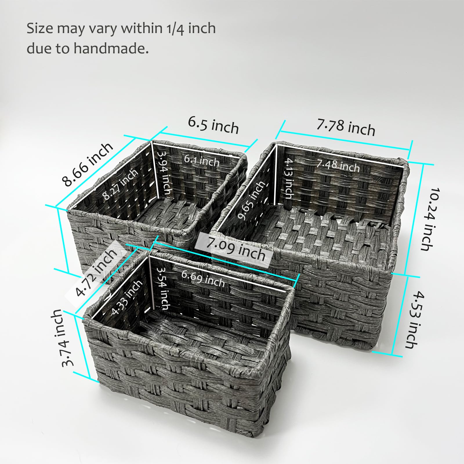 Snapklik.com : MaraFansie Wicker Storage Baskets Wicker Baskets For ...