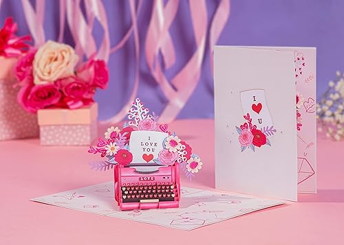 Miniatura 8 de Paper Love Tarjeta desplegable 3D, tarjetas emergentes de taza de gato de amor, para el día de la madre, aniversario, boda, compromiso, todas las