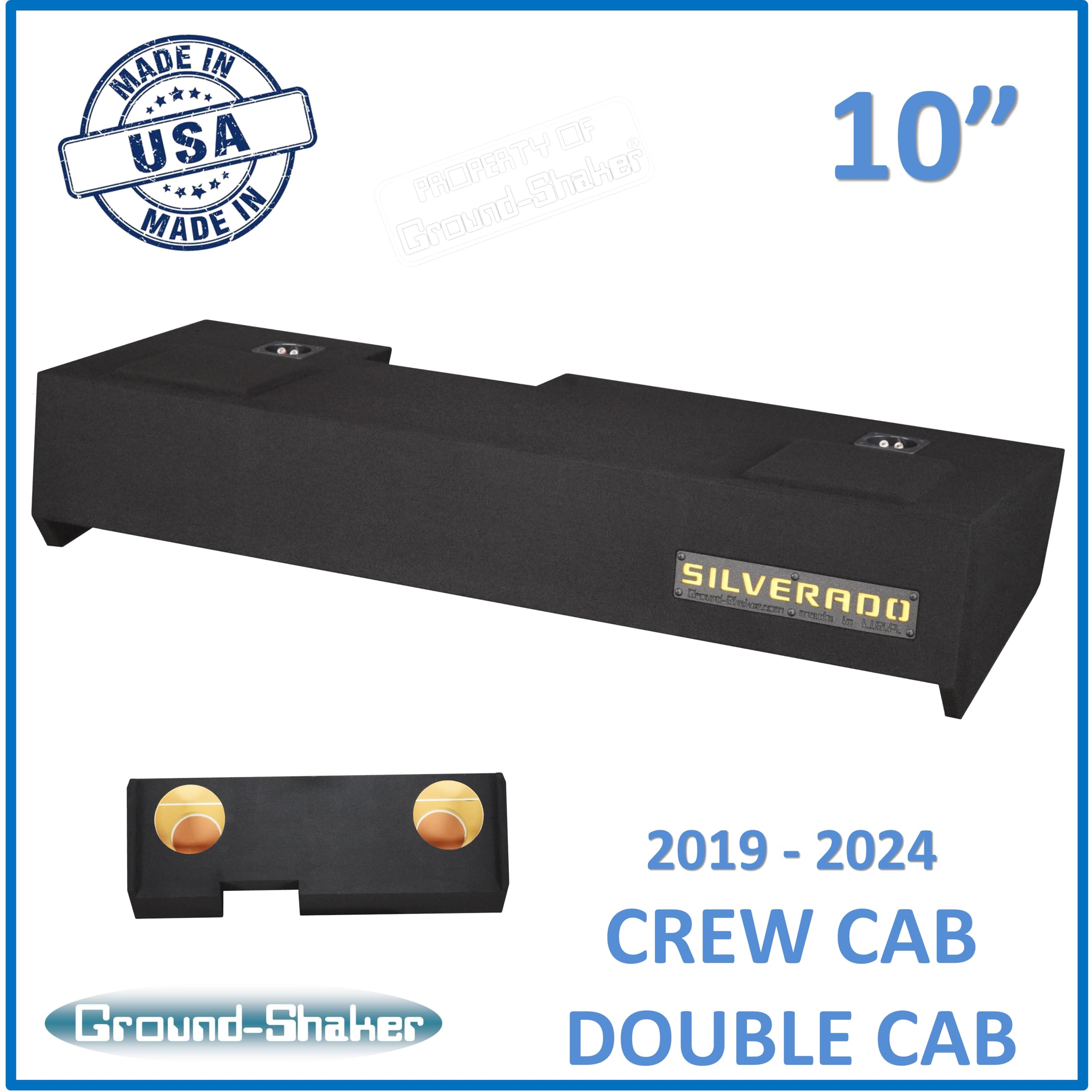 Yellow Silverado 2019-2024 Crew Cab and Double Cab 10