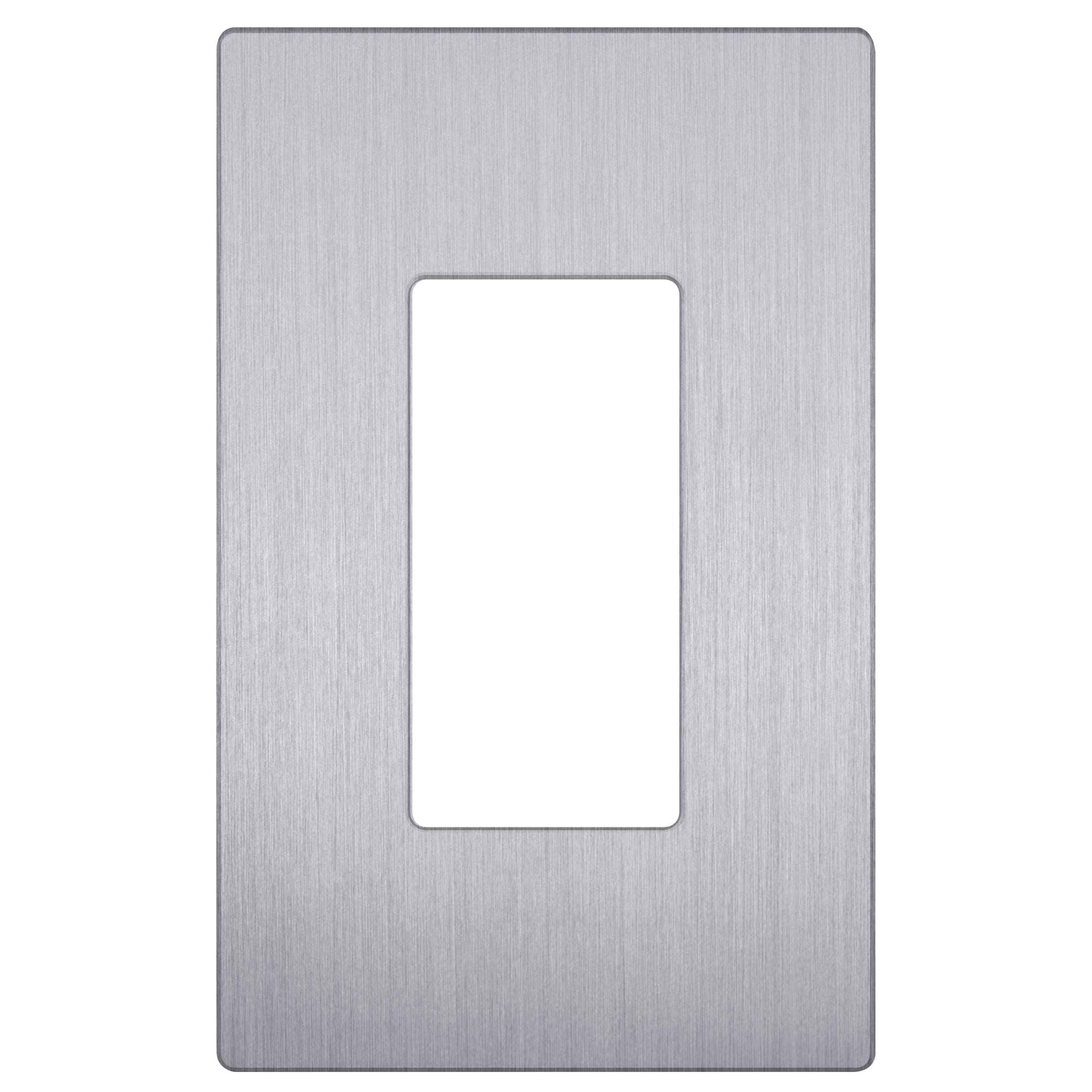LIDER Brushed Finish Decorator Switch Cover, Screwless Wall Plate, Mid-Size 2-Gang 4.88" x 4.92", Unbreakable Polycarbonate Thermoplastic, UL Listed, LSWP-32M-BGD, Brushed Gold — view 22