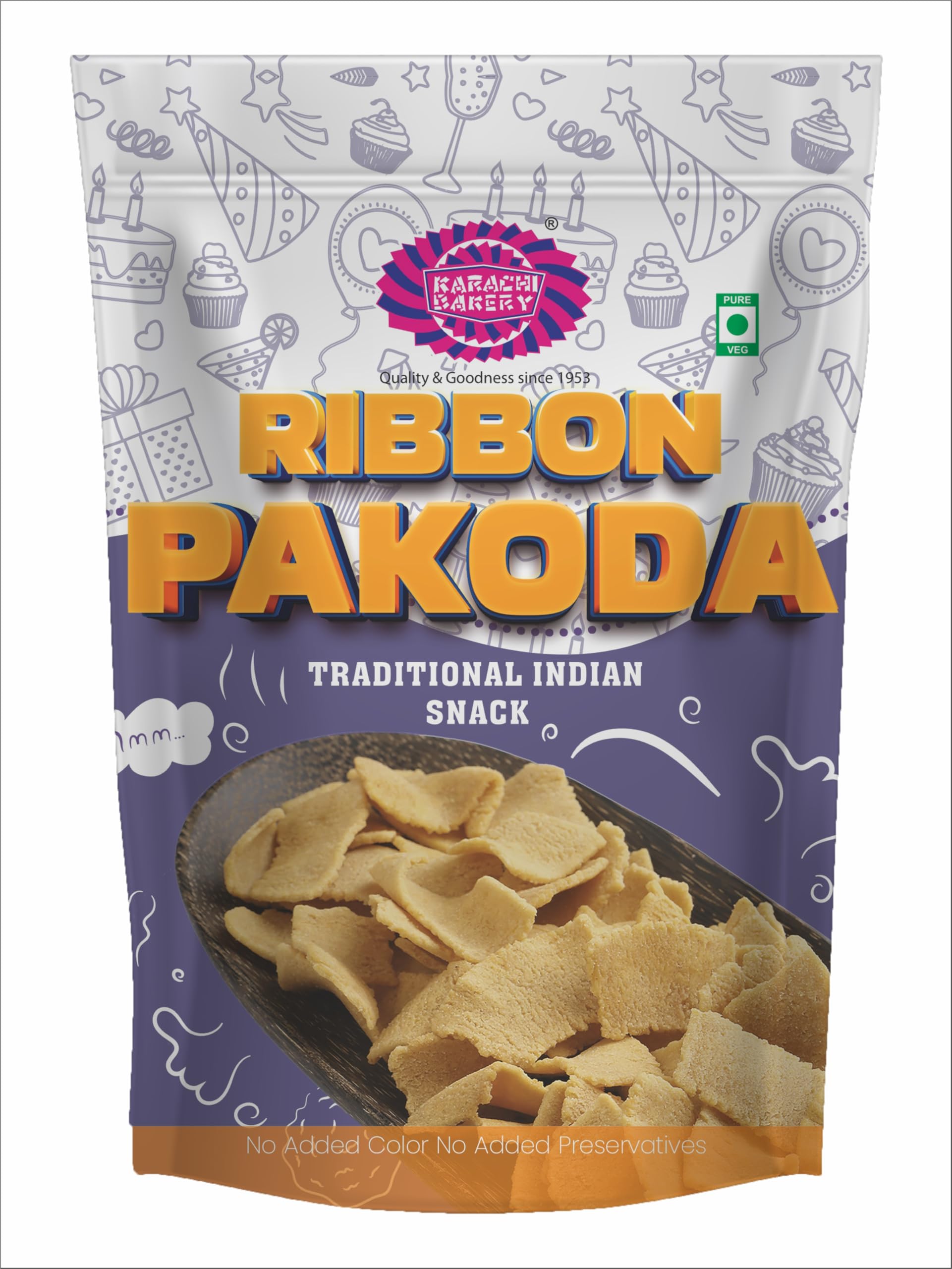 Karachi Bakery Ribbon Pakoda | Traditional South Indian Crispy Snack | Spicy Namkeen | Ready to Eat (150 g)-picture-20