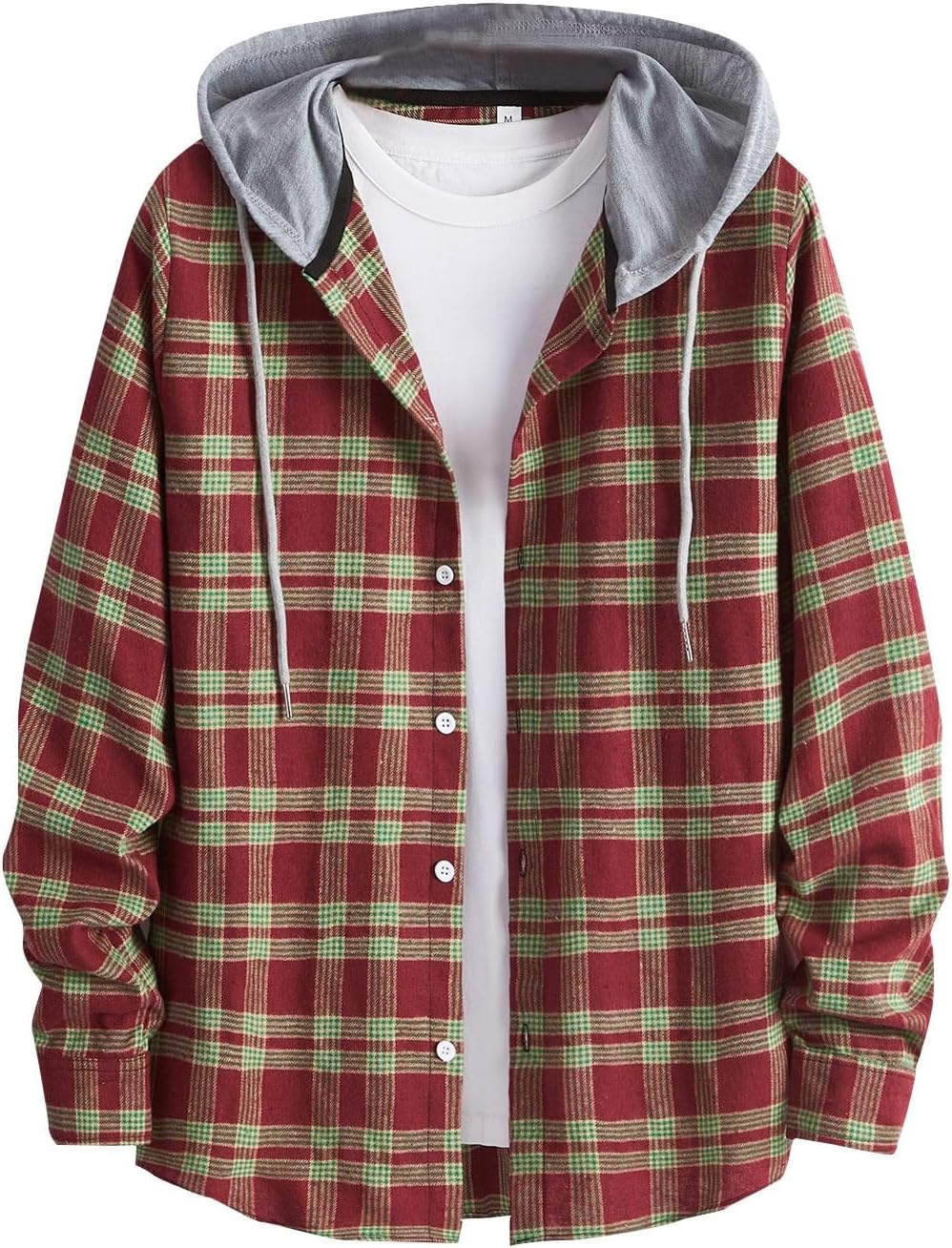 Holzfaeller Jacke Jacke Innen Rot Kariert Holzfällerhemd Herren