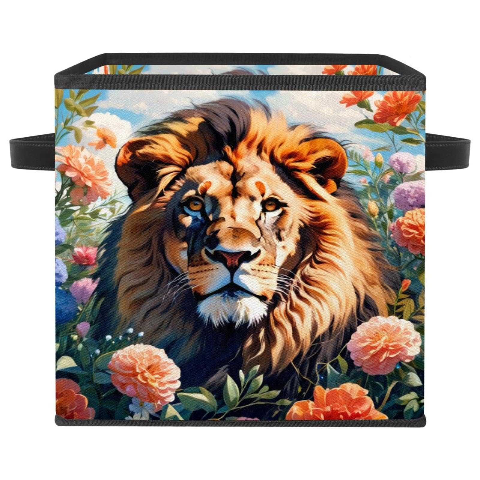 Boîte de rangement pliable grand cube anti-désordre pour chambre et salon