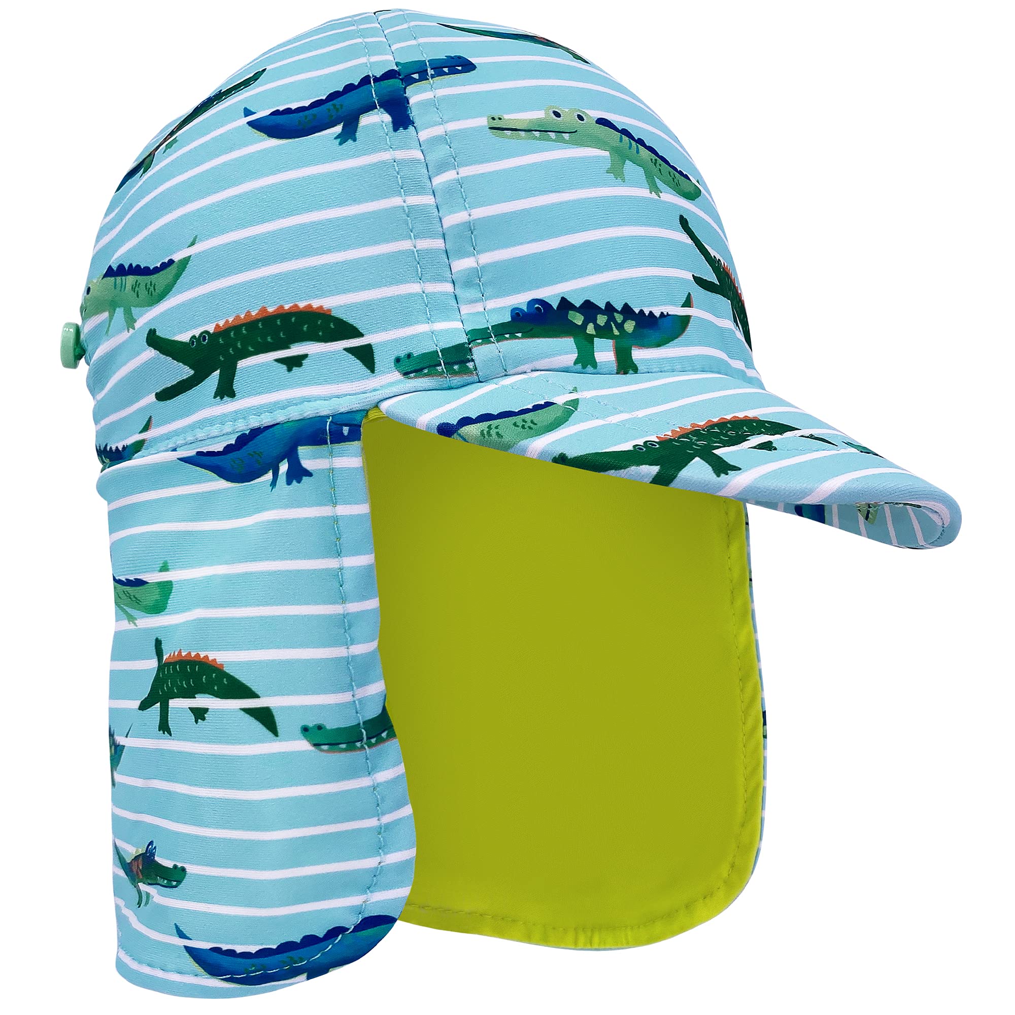Gifts Treat Kids Legionnaires Hat, UPF 50+ Sun Protection Swim Cap Flap Hat for Kids, Quick Drying Boys Sun Hat with Neck Protection for Beach Seaside Pool — view 13