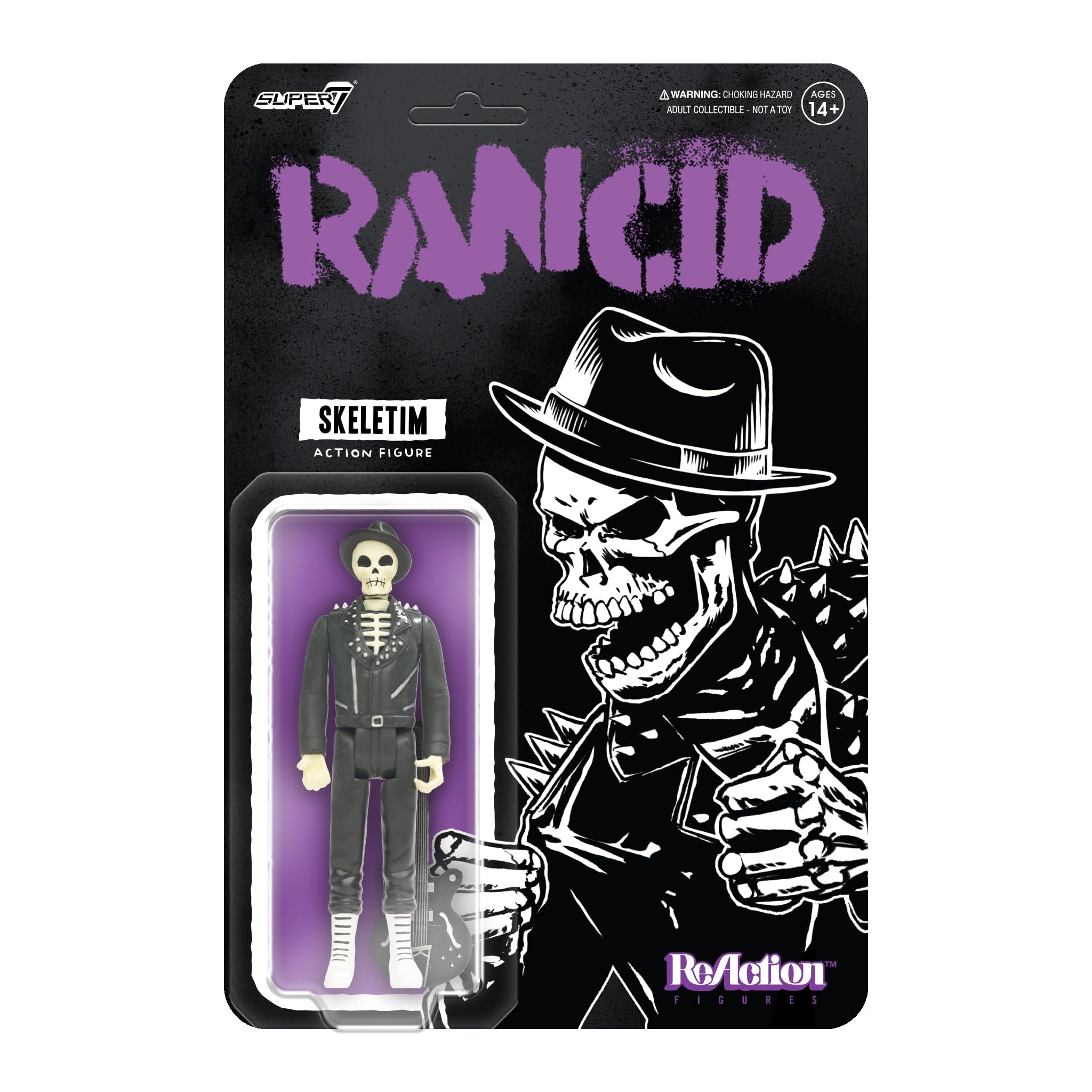 Amazon.co.jp: ランシド Re Action フィギュア RANCID Punk Skeletim