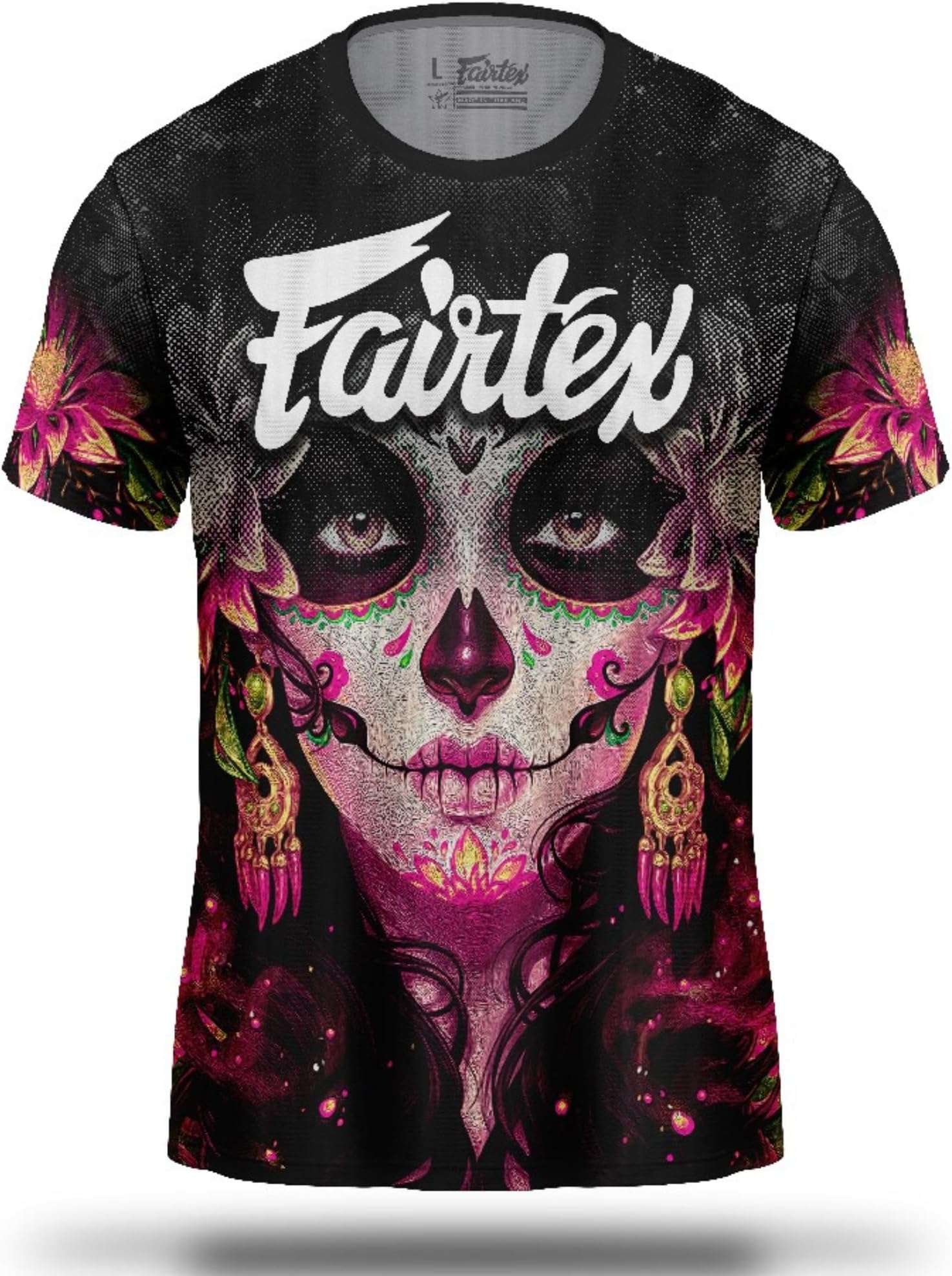 FairtexTST266 Black T-Shirt Logo