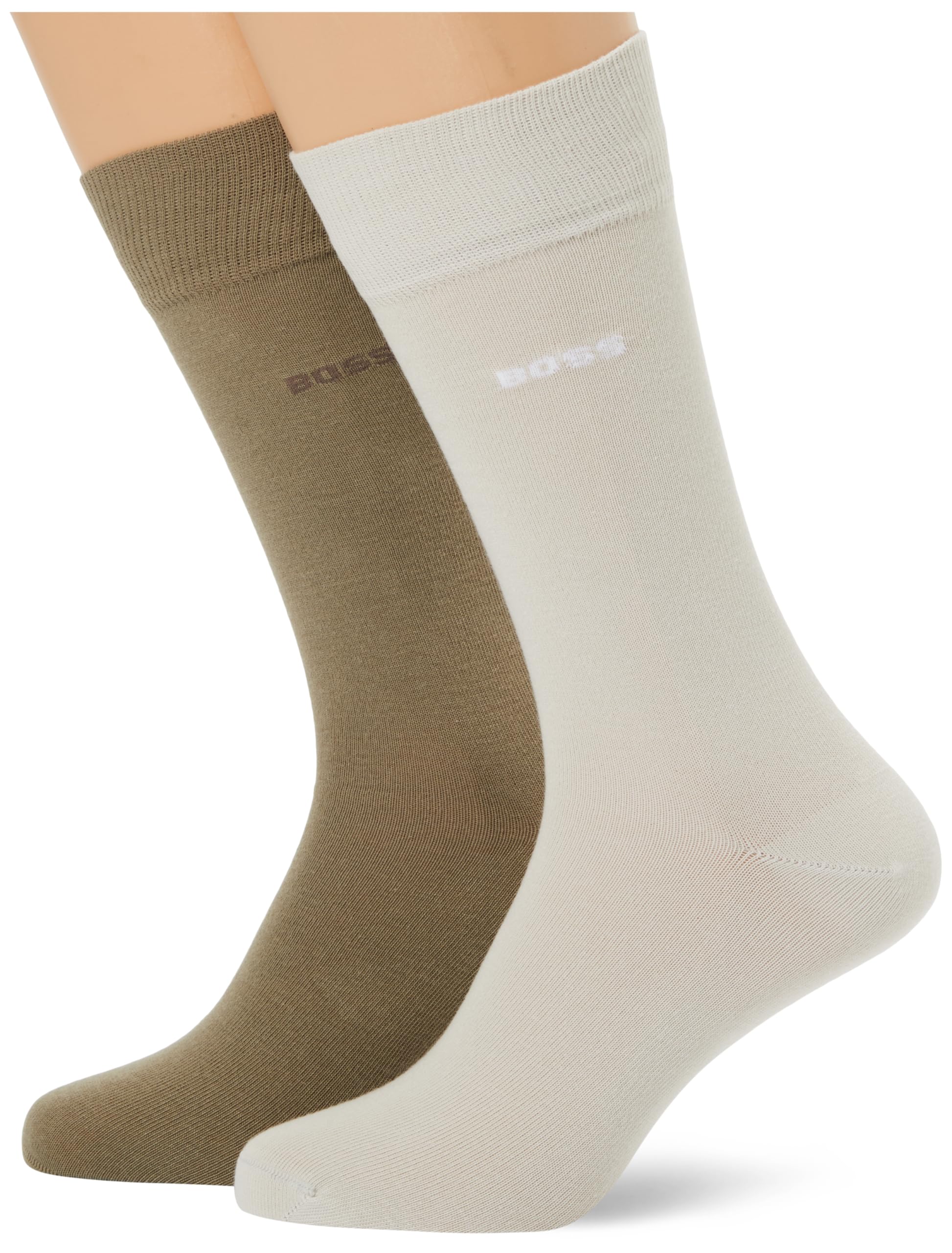 BOSS Herren 2p Rs Uni CC 10260369 01 Regular_Socks